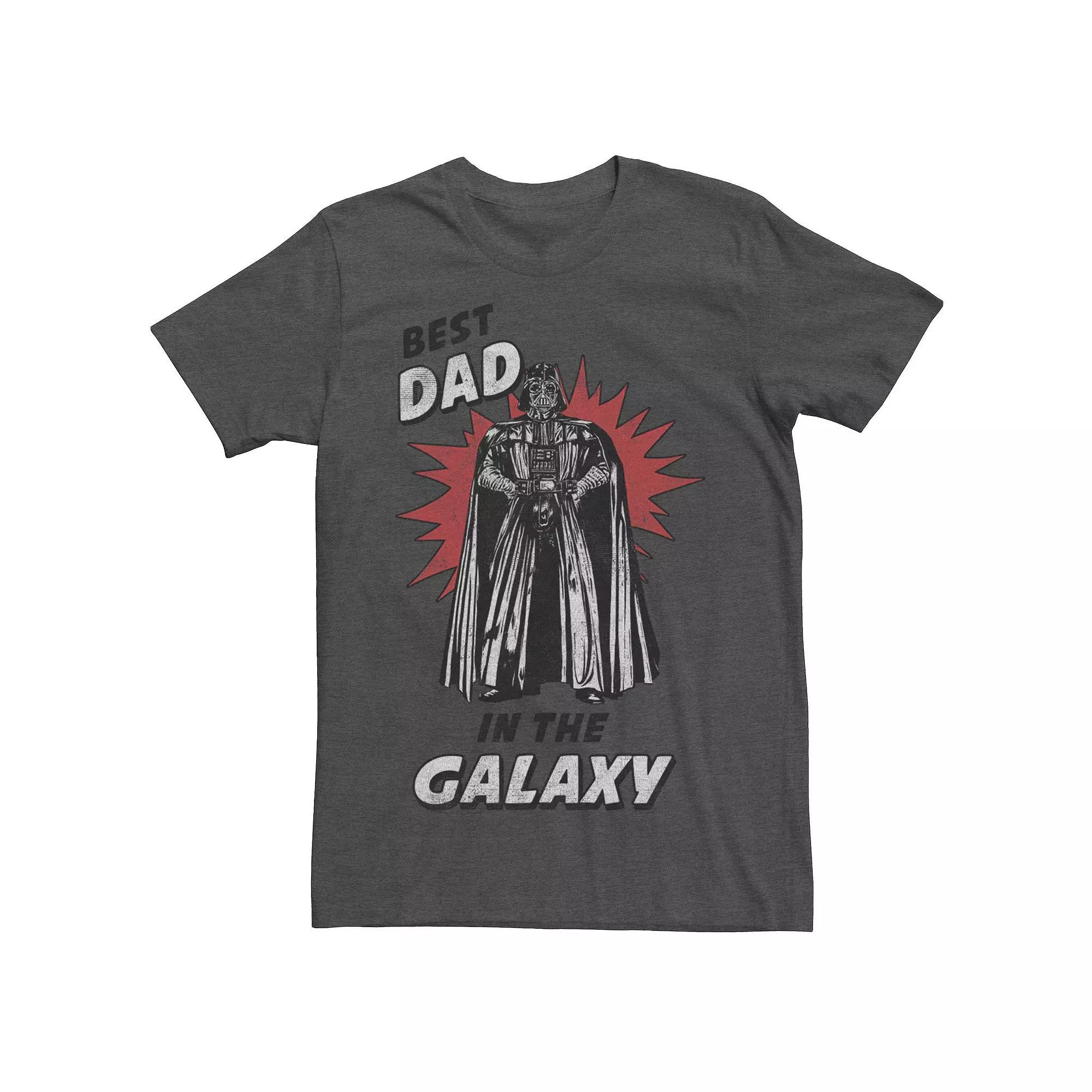 Men's Star Wars Vintage Darth Vader Poster Fill Tee, Size: XXL, Grey Product Image