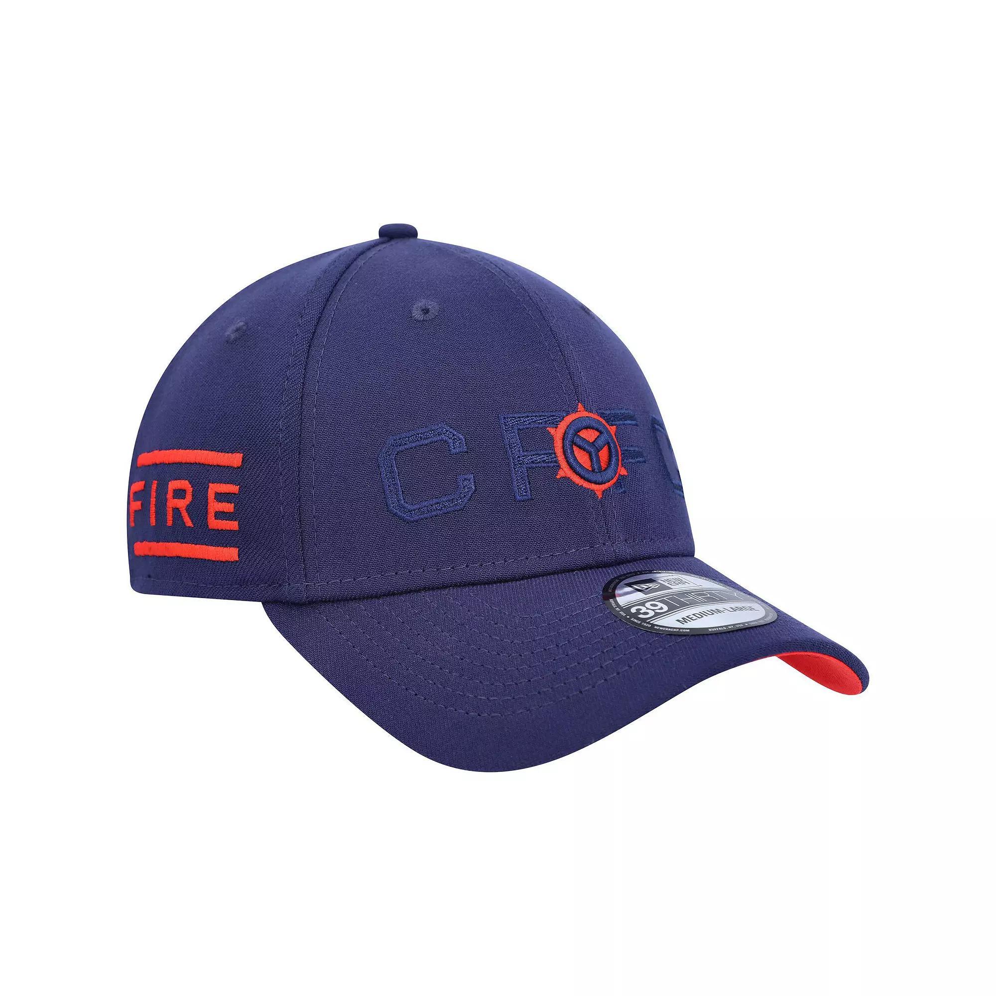 Men's New Era Navy Chicago Fire Kick Off 39THIRTY Flex Hat, Size: Large/XL, Cfs Blue Product Image