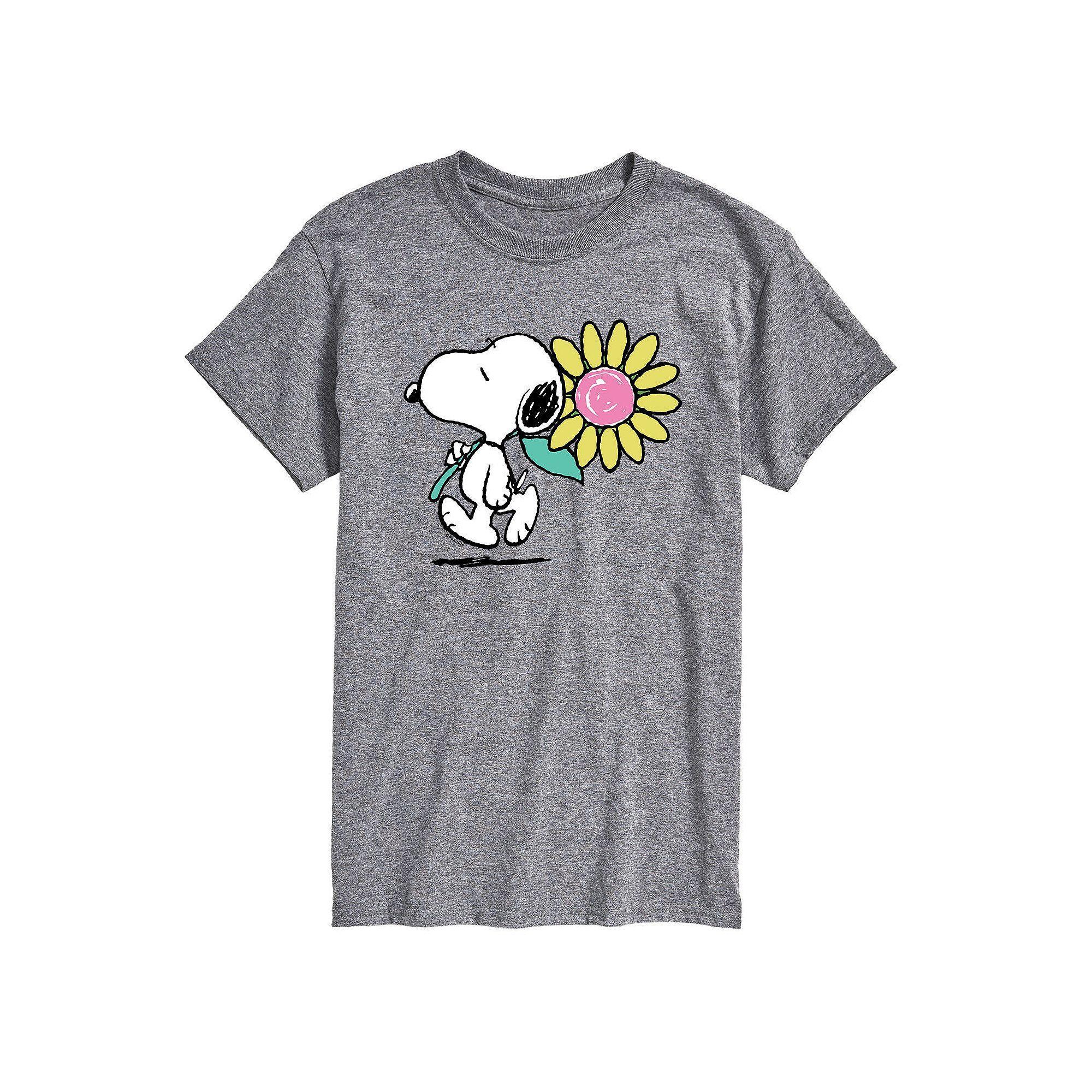 Mens Peanuts Snoopy Daisy Tee Product Image