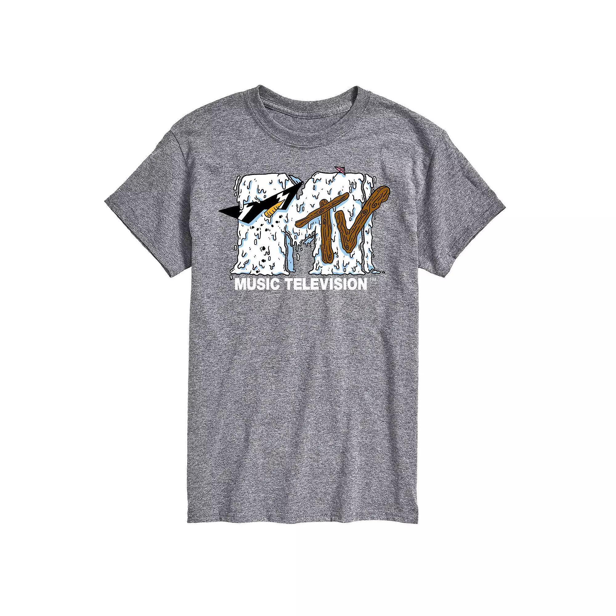 Big & Tall MTV Snowman Logo Graphic Tee, Mens Product Image
