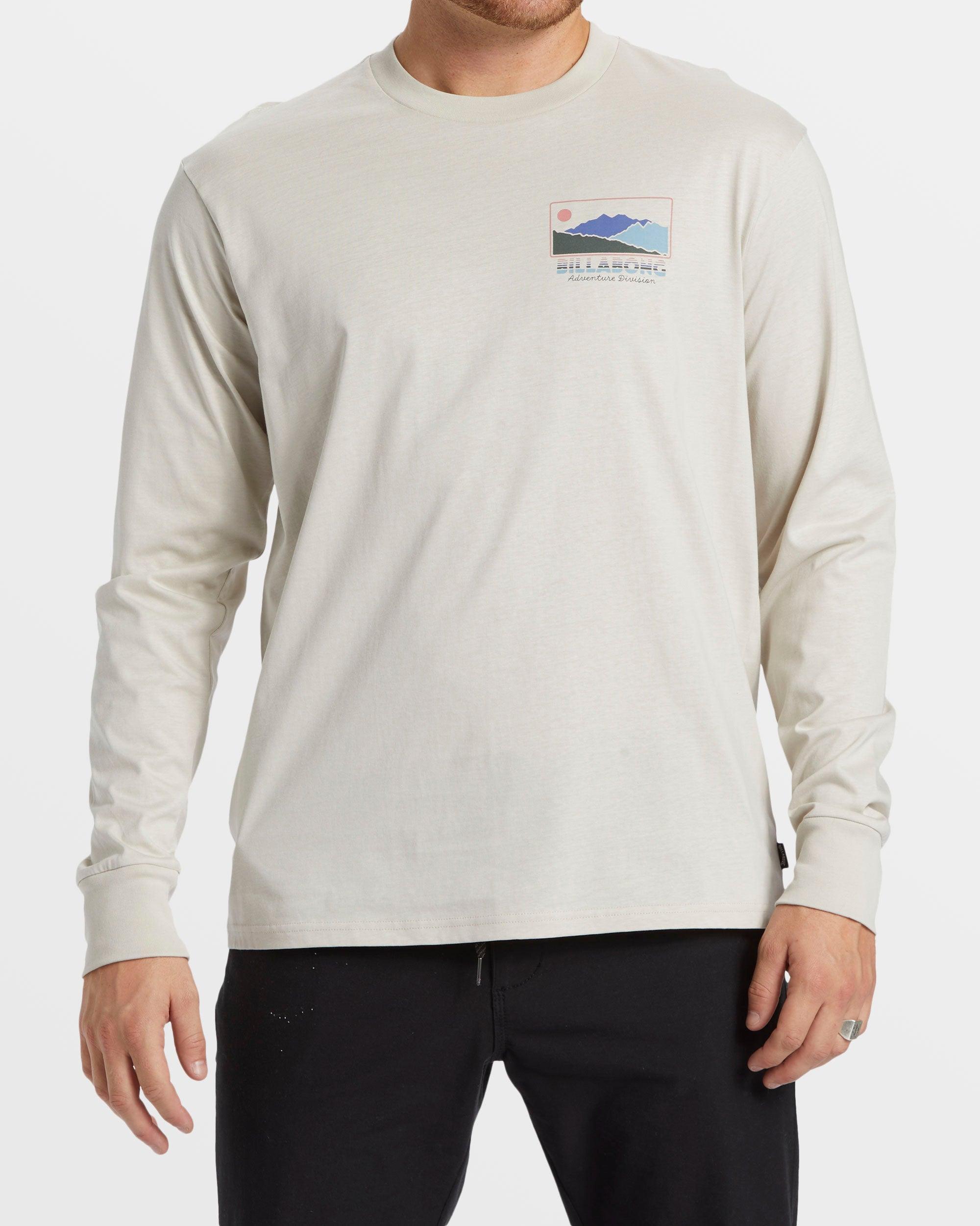 Range Long Sleeve T-Shirt - Stone Male Product Image