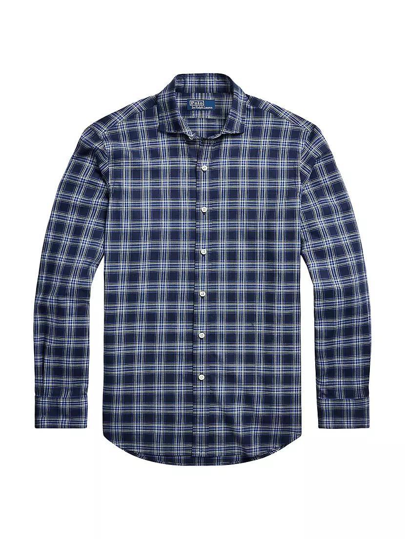 Tattersall Poplin Button-Down Shirt Product Image