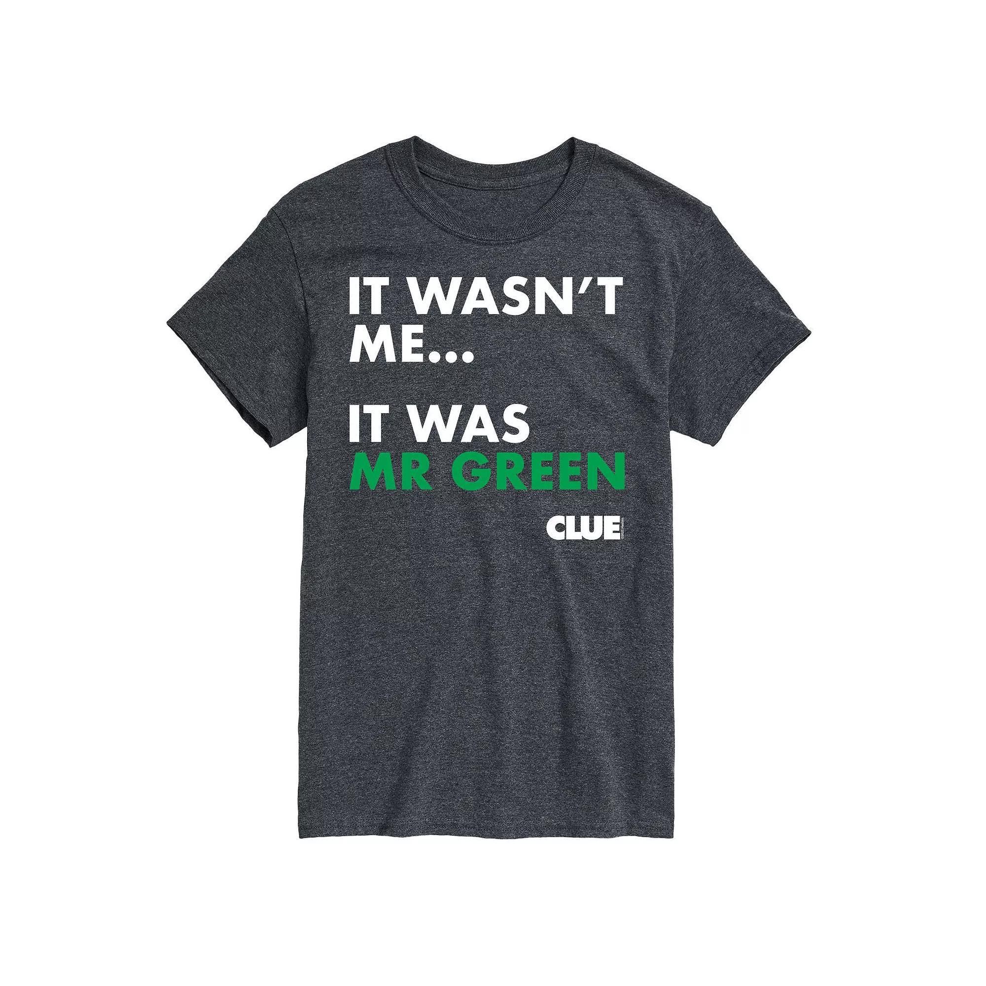 Mens Clue It Was Mr. Green Graphic Tee Product Image