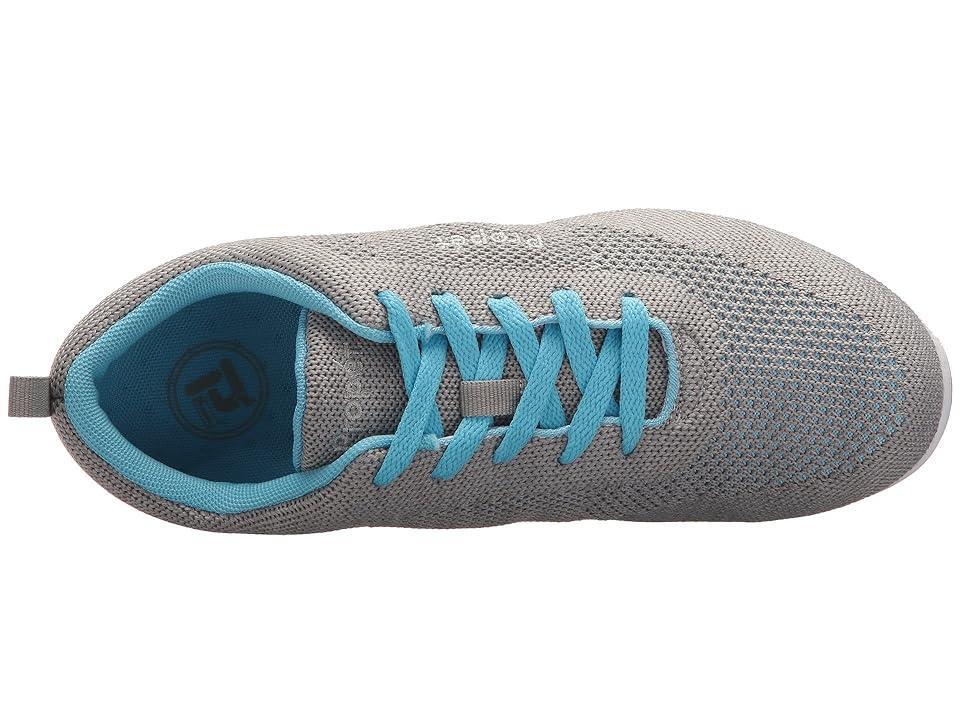 Propet Washable Walker Evolution (Grey/Pink) Women's Shoes Product Image