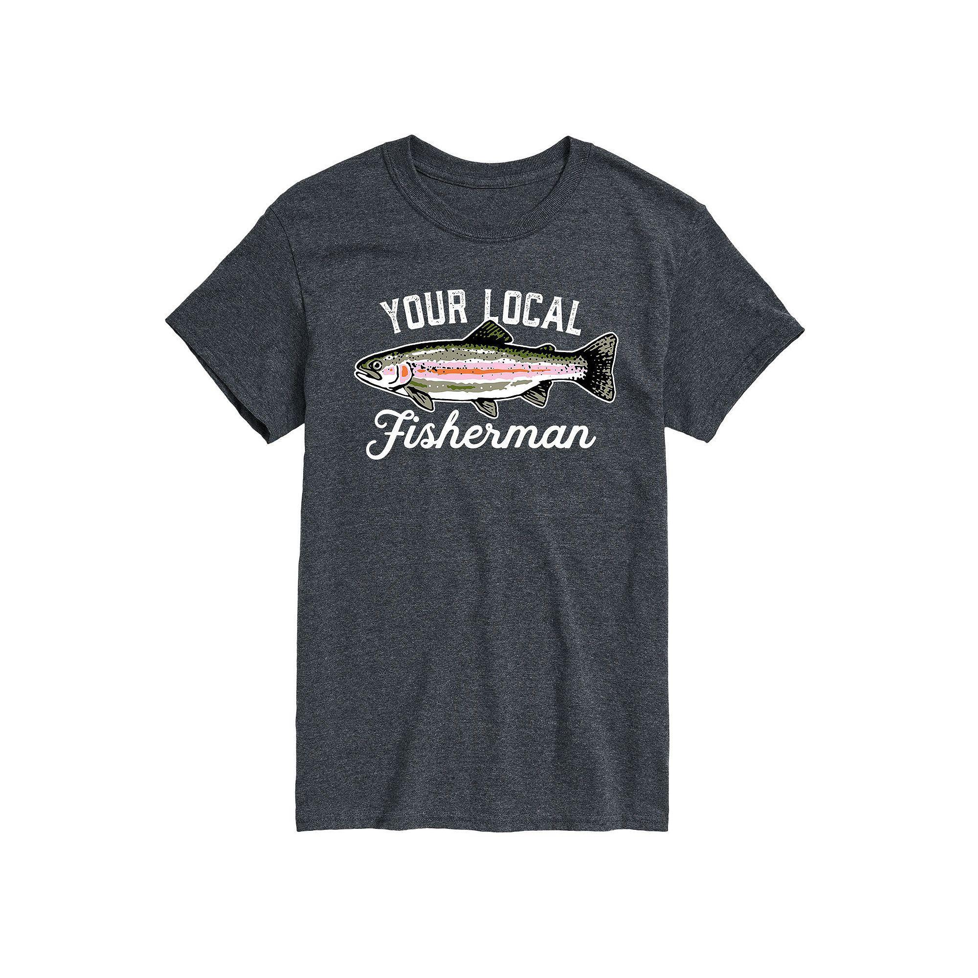 Mens Your Local Fisherman Graphic Tee Product Image