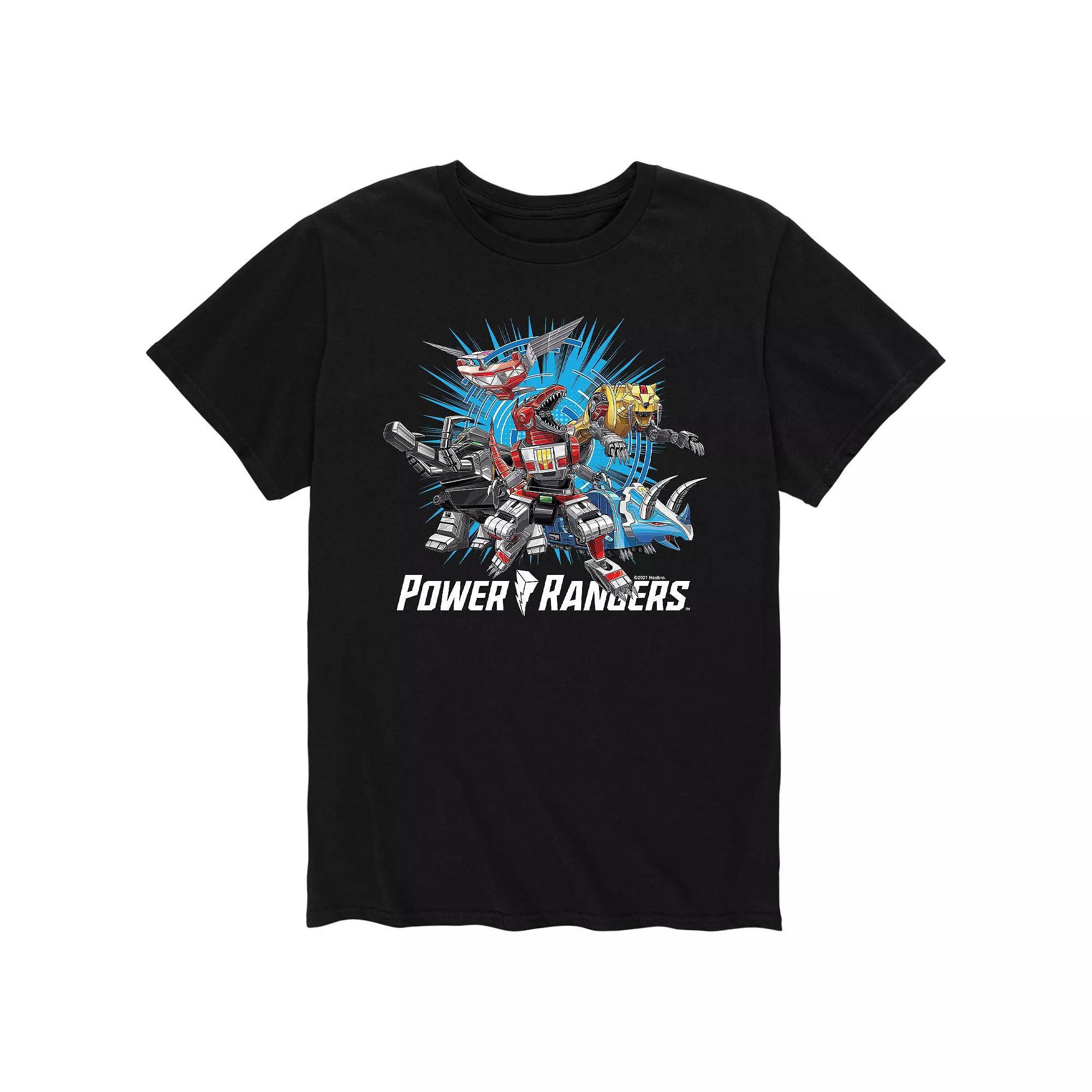 Mens Power Rangers Zords Tee Product Image