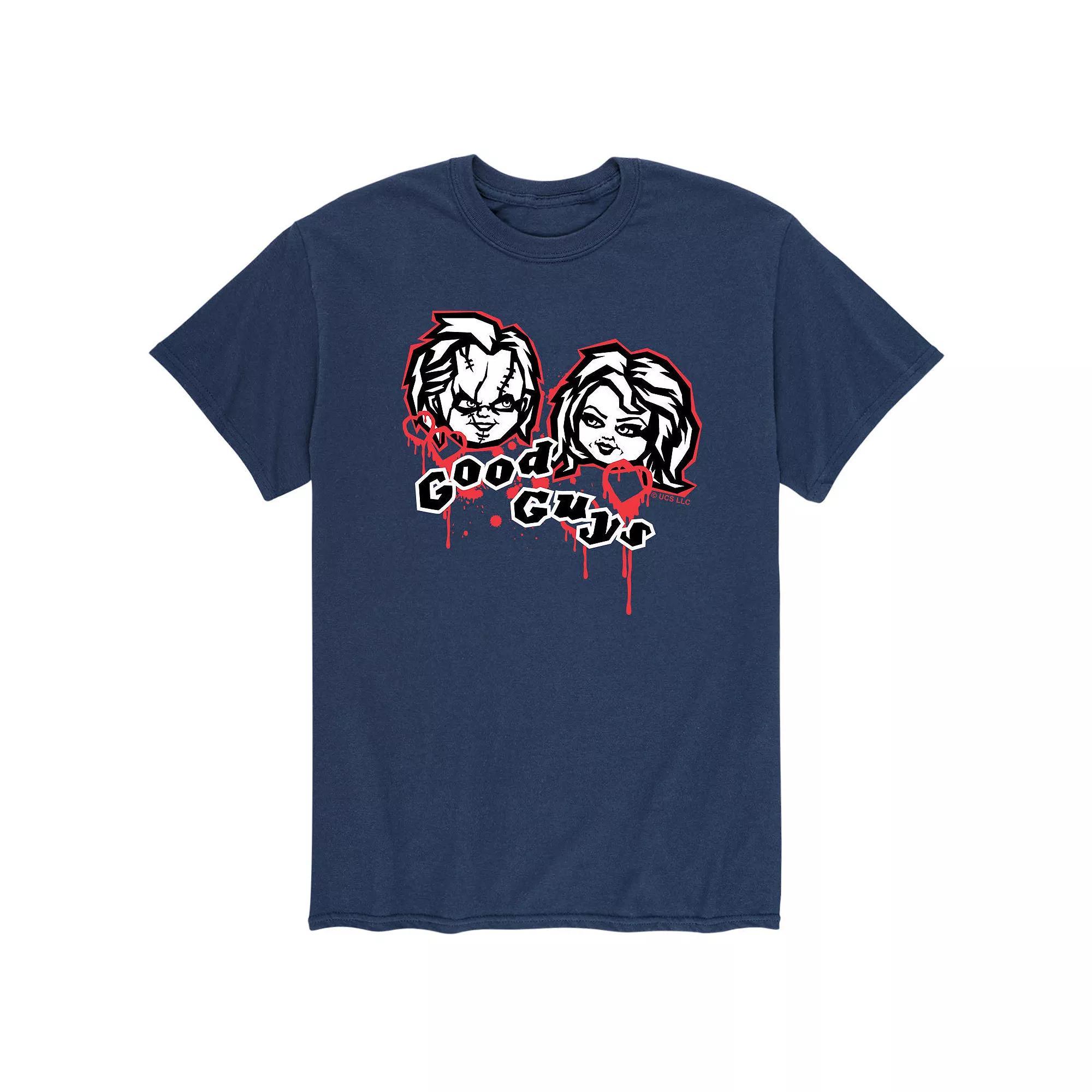 Big & Tall Chucky Good Guys Graphic Tee, Mens Product Image