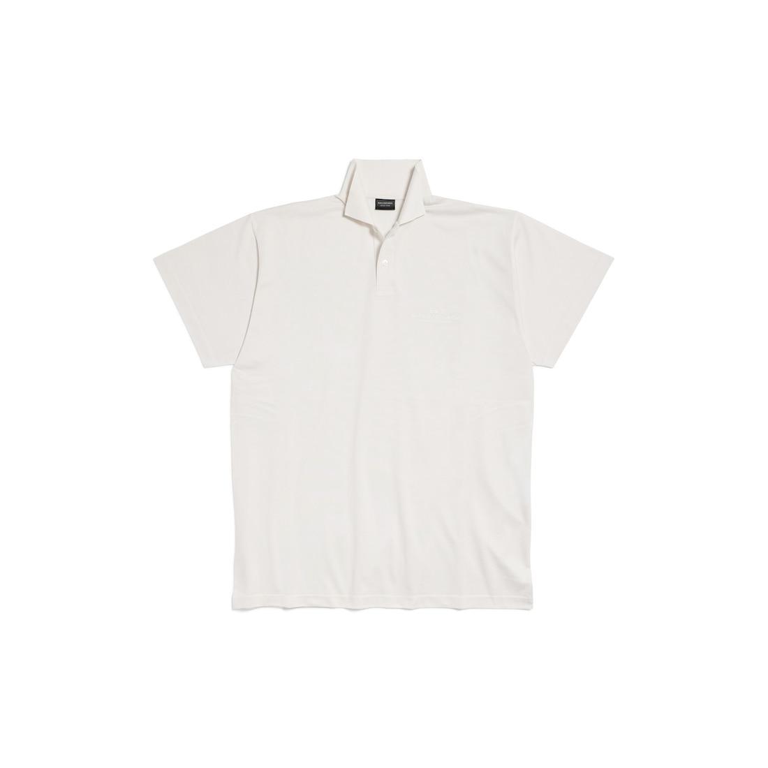 Men's Bb Garderobe Polo in White Product Image