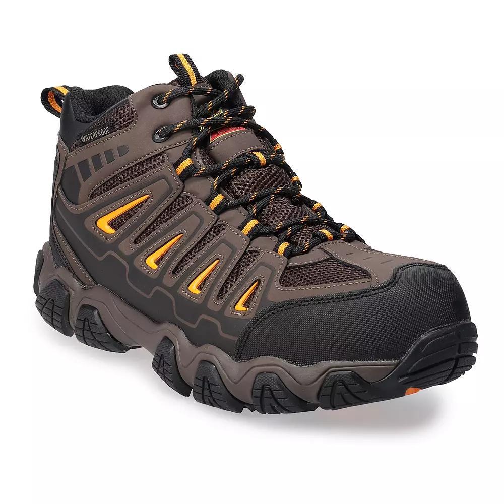 Thorogood Crosstrex Men's Waterproof Composite-Toe Ankle High Work Shoes, Size: 8.5, Brown Product Image