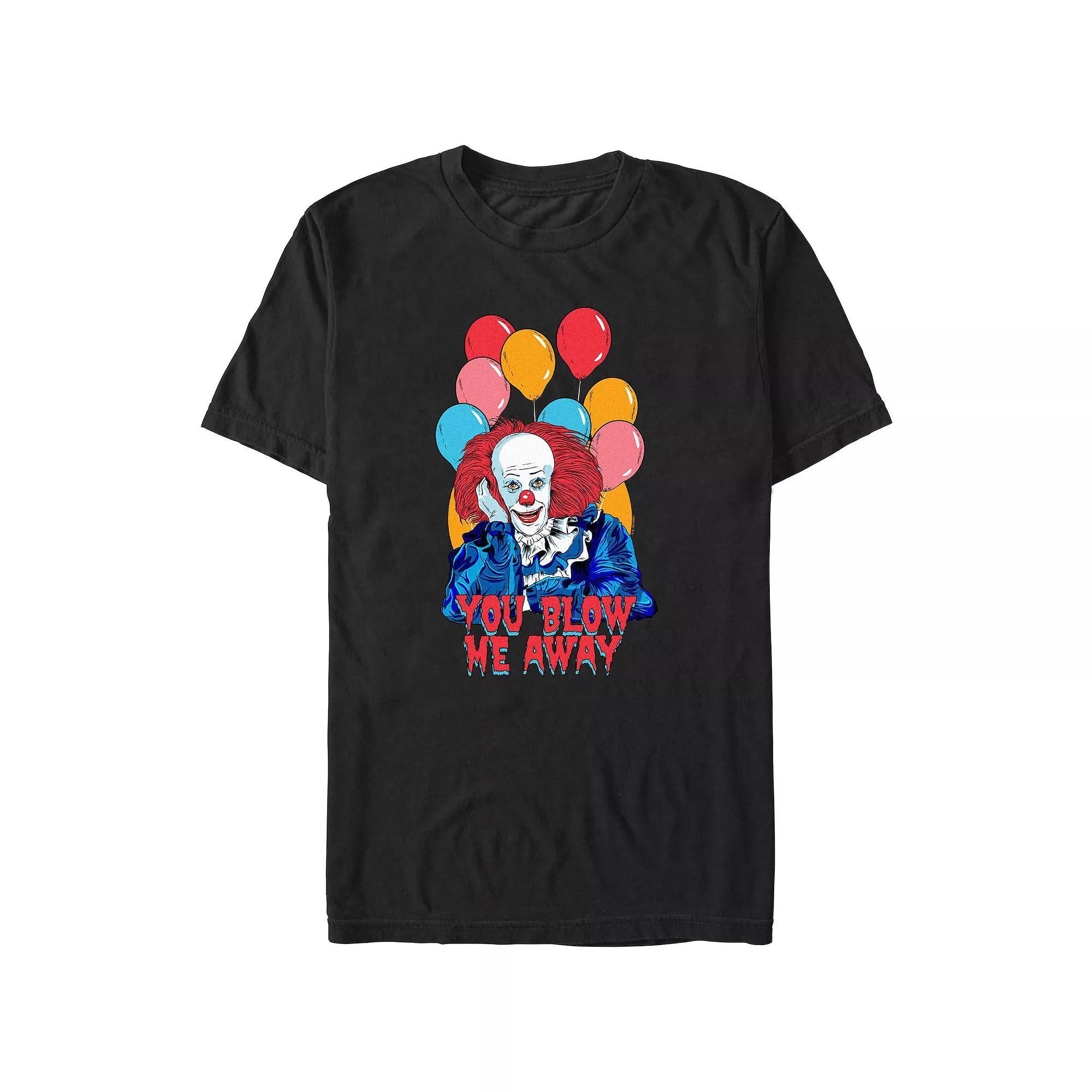 Big & Tall IT Pennywise You Blow Me Away Graphic Tee, Men's, Size: 3XB, Black Product Image