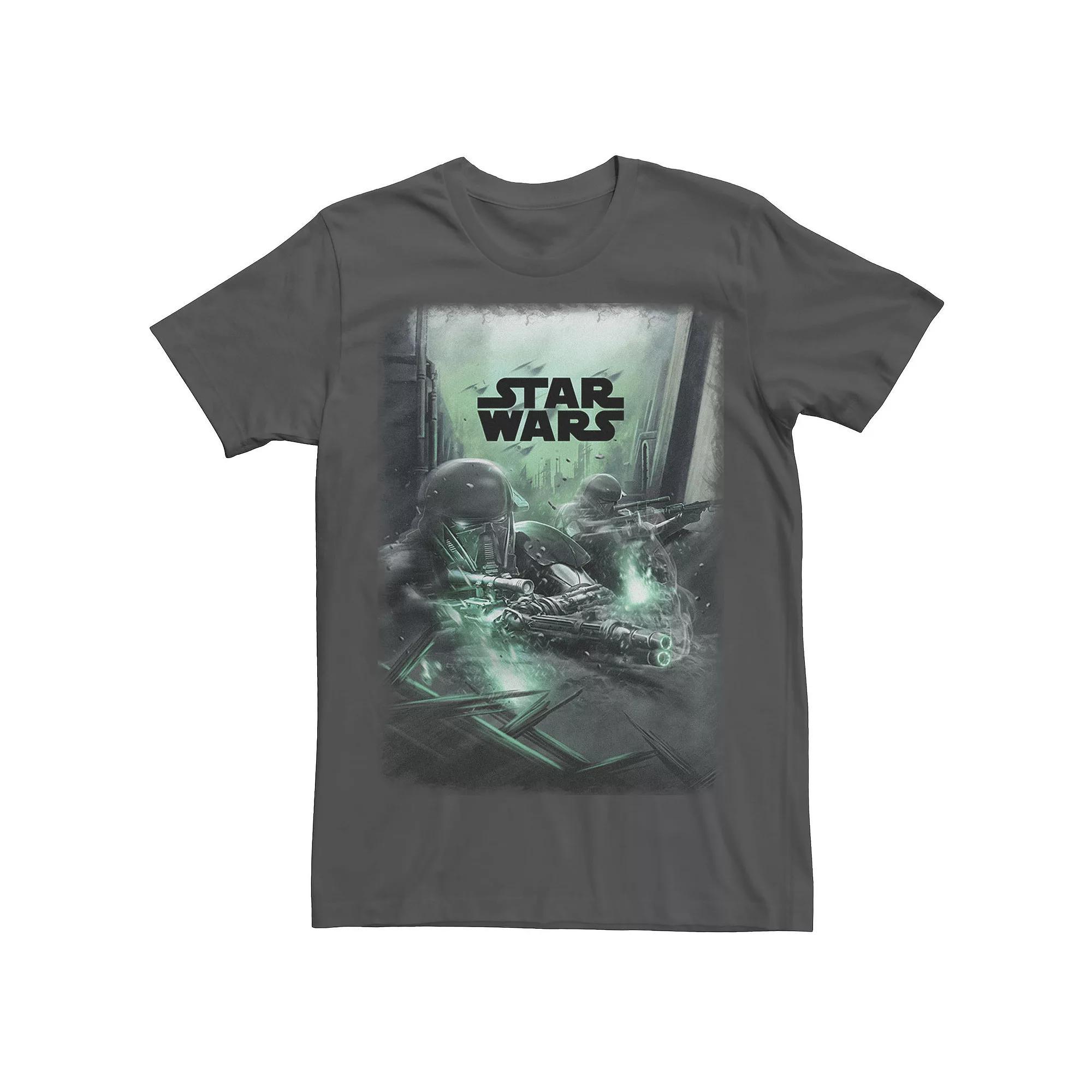 Men's Star Wars Rogue One Death Poster Tee, Size: Small, Grey Product Image