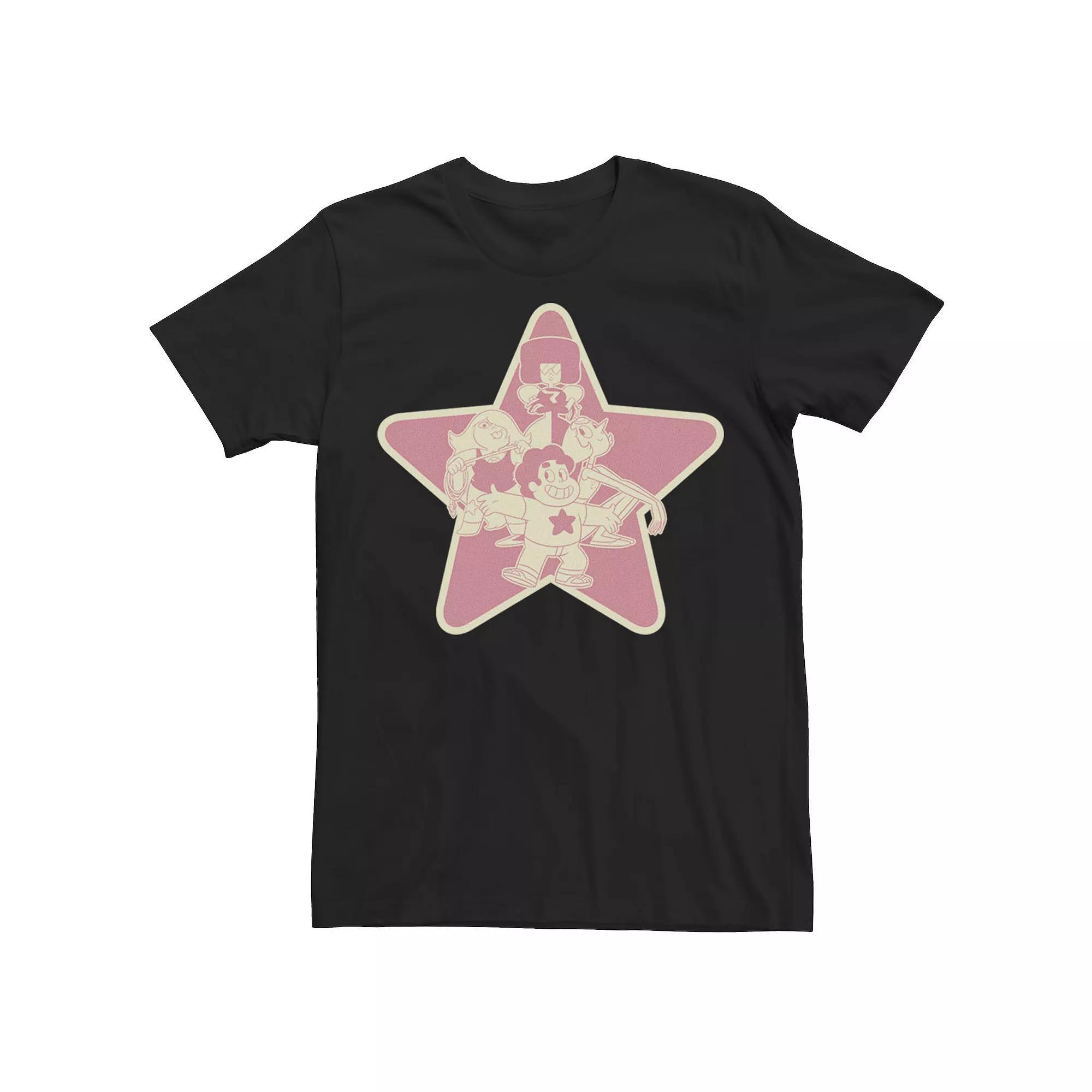 Men's Ed, Edd & Eddy The Kanker Sisters Heart Portrait Tee, Size: XL, Black Product Image