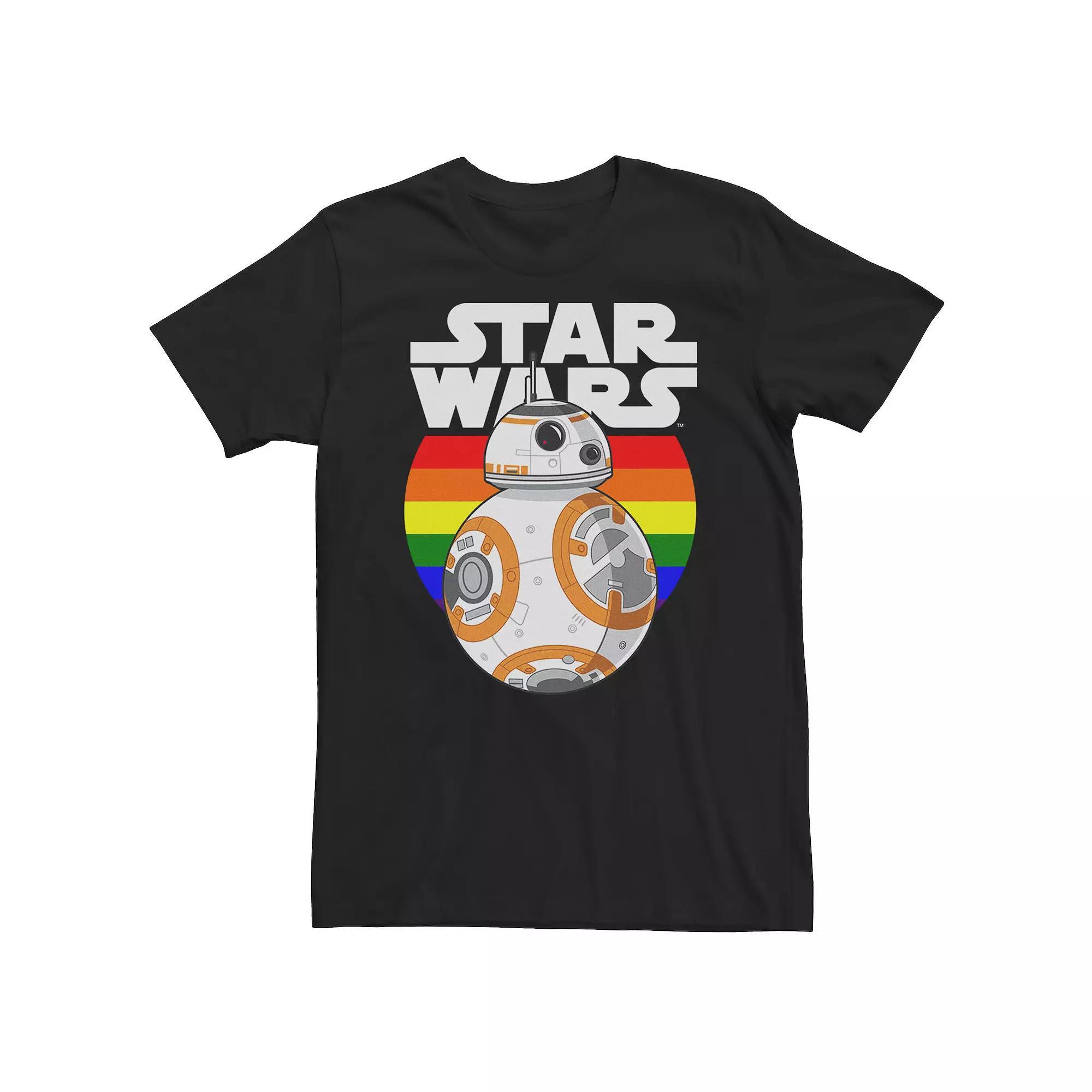 Big & Tall Star Wars The Mandalorian Distressed Grogu Graduation Is The Way Tee, Men's, Size: Large Tall, Black Product Image