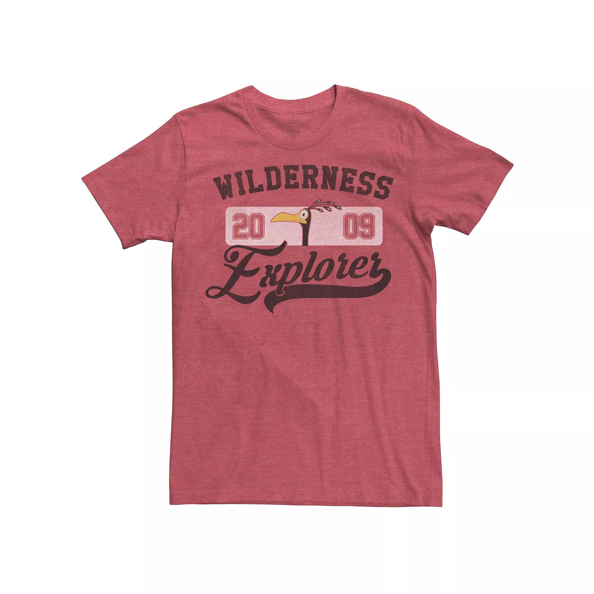 Disney / Pixar's Up Kevin Men's Wilderness Explorer Tee, Size: XXL, Red Grey Product Image