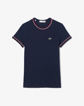 Women's Contrast Accent Jersey T-Shirt Product Image