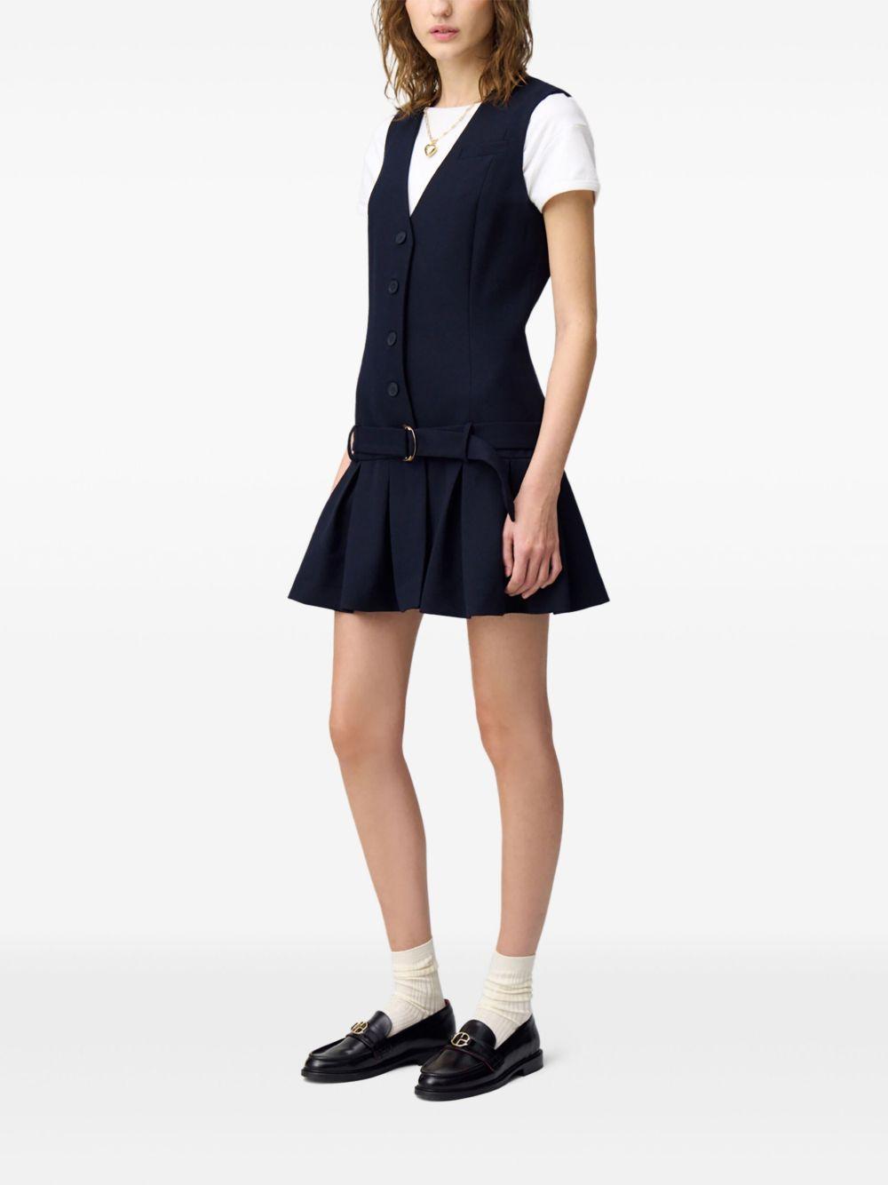 pleated mini dress Product Image