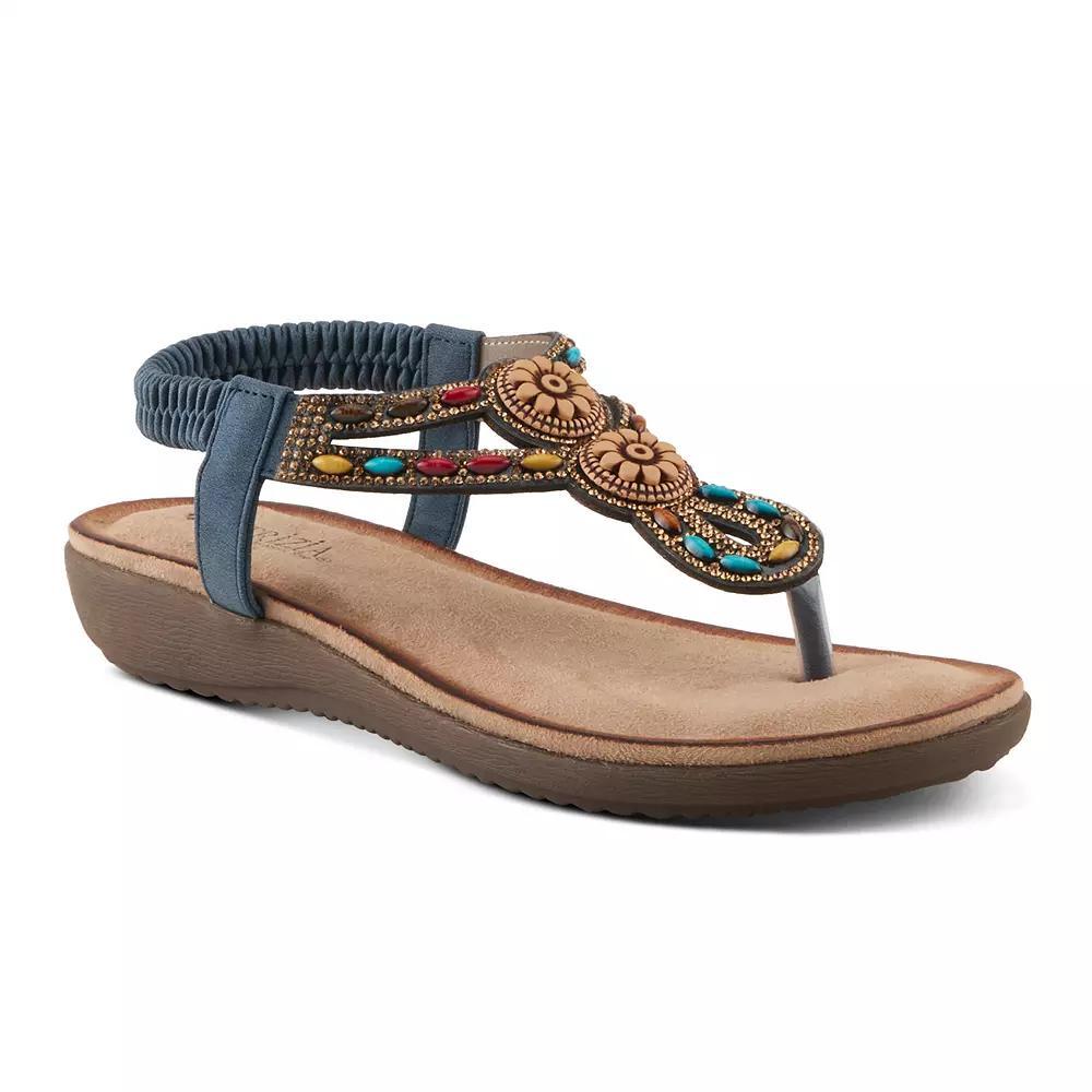 Patrizia Slide Tymeo Women's Flat Sandals, Size: 36, Blue Product Image