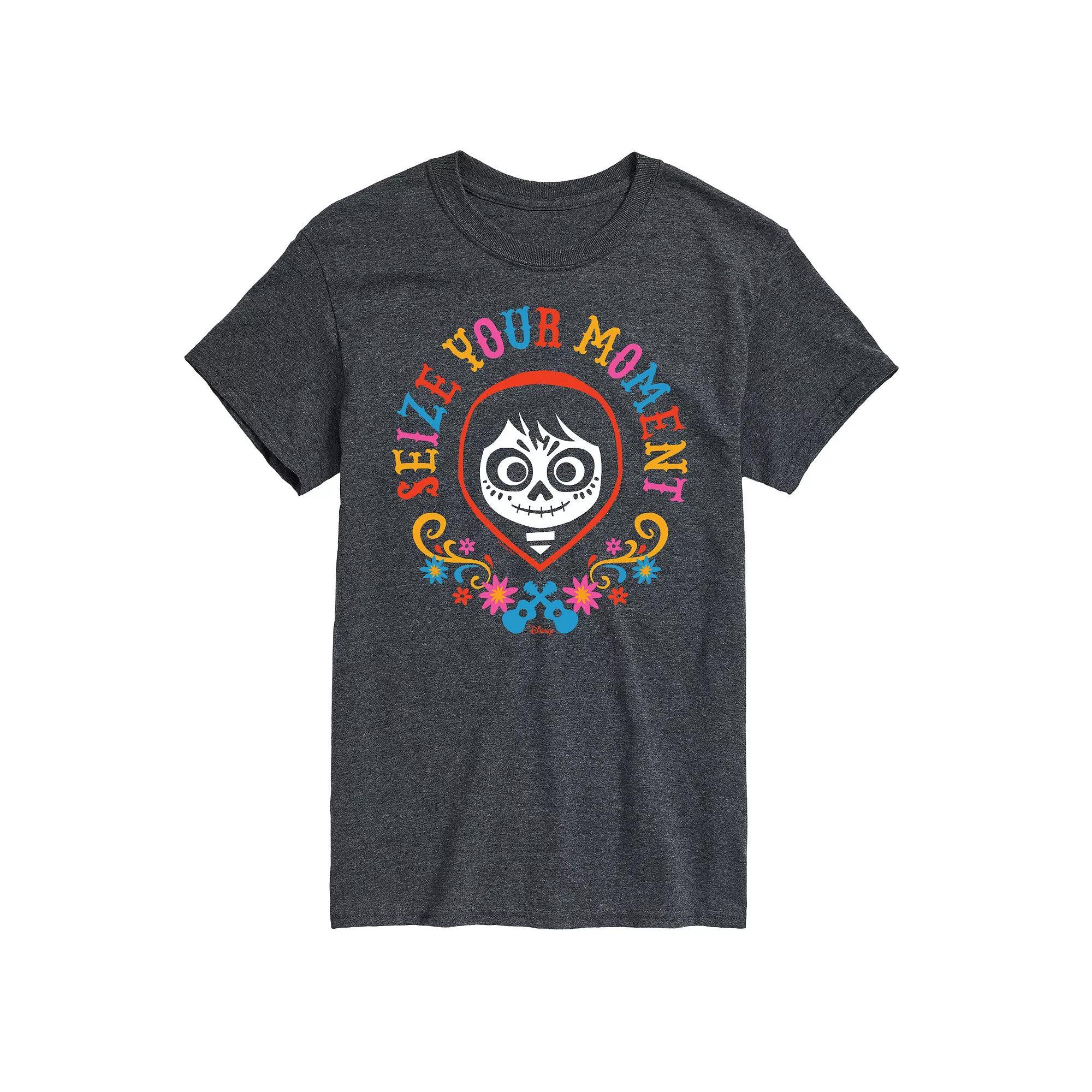 Disneys Coco Big & Tall Seize Your Moment Graphic Tee, Mens Product Image