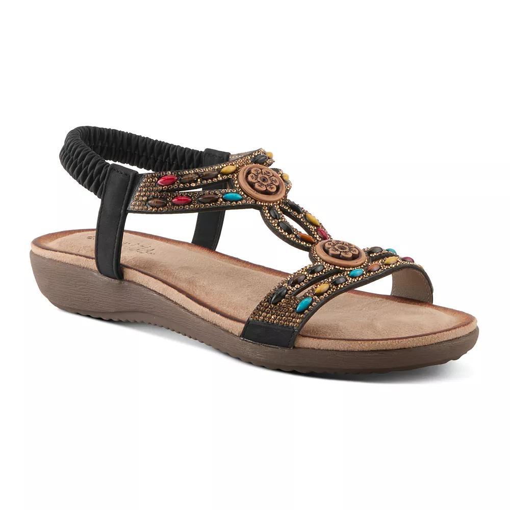 Patrizia Ponyo Women's Flat Sandals, Size: 40, Black Product Image