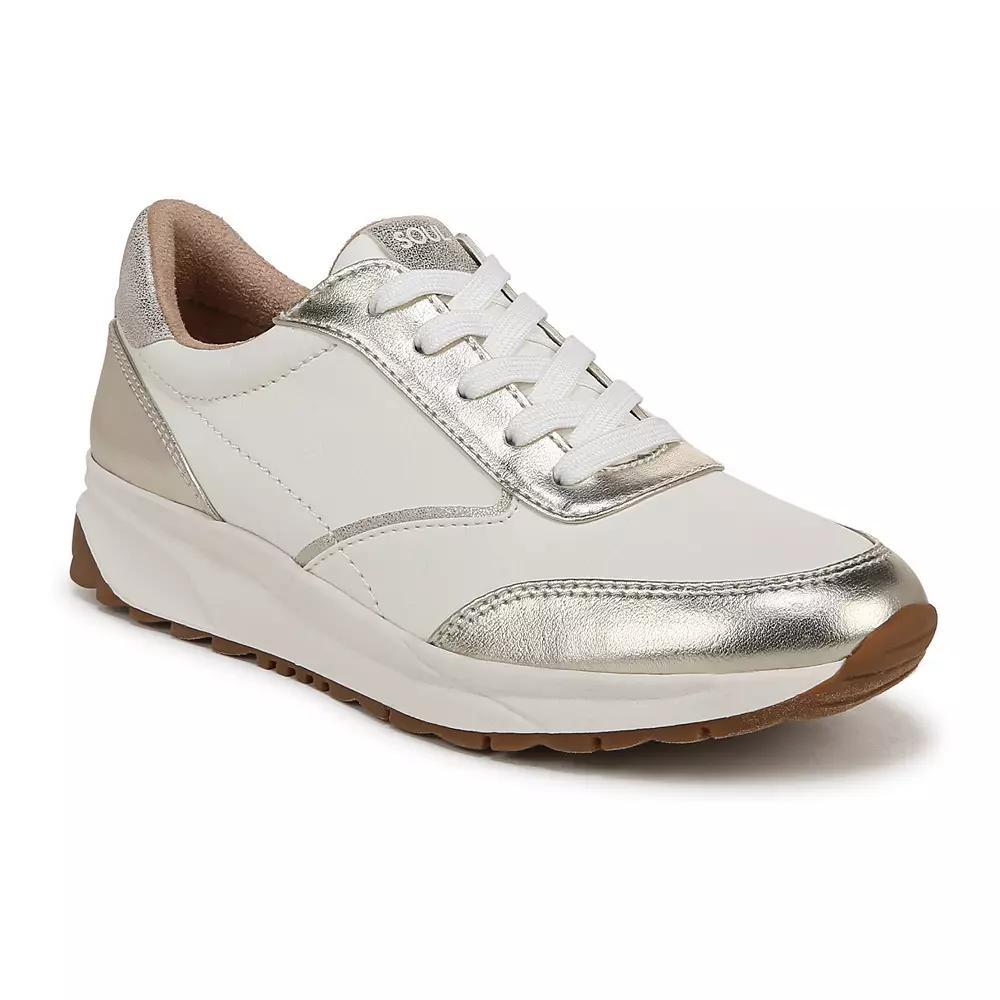 SOUL Naturalizer Jackson Women's Sneakers, Size: 9 Wide, White Beige Product Image