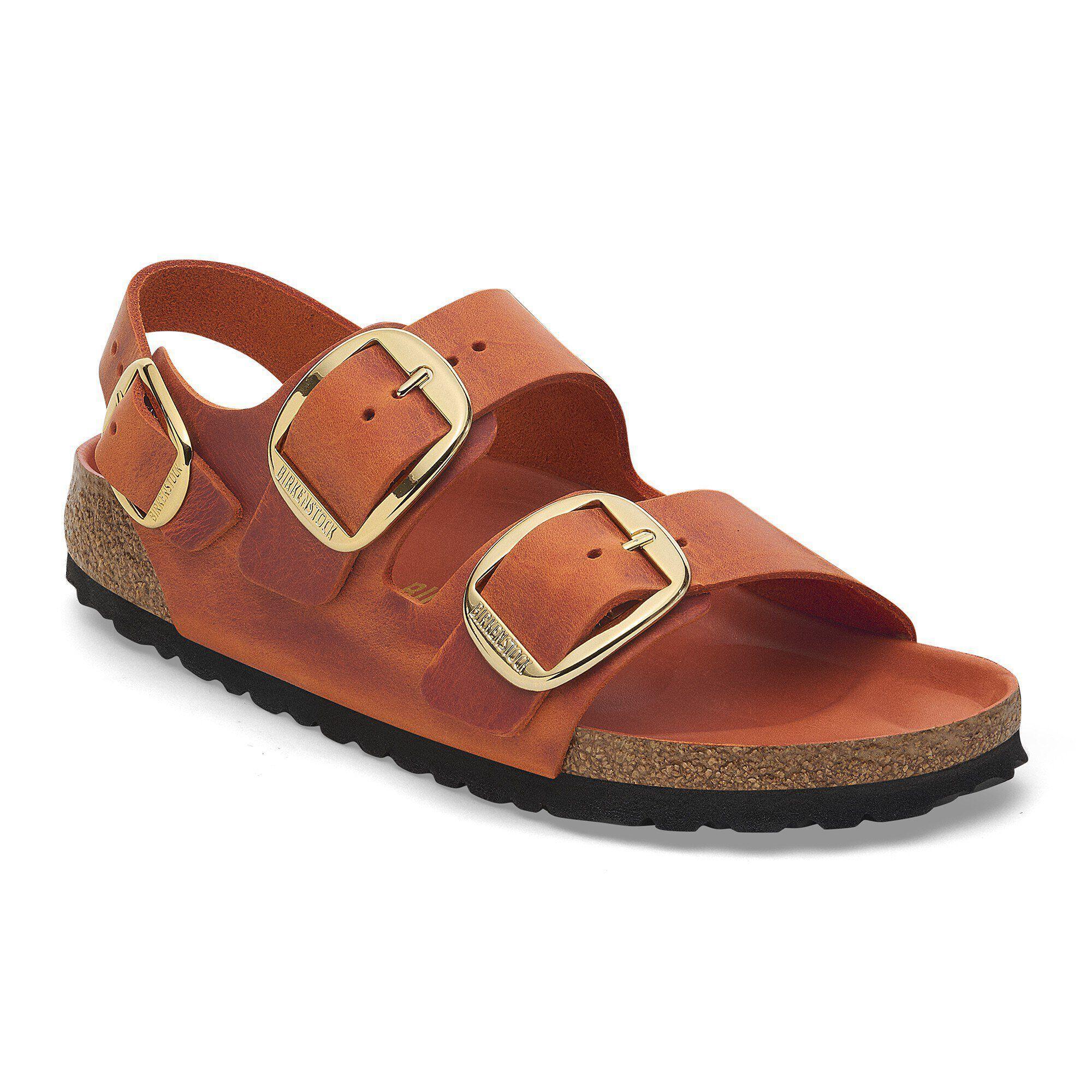 Milano Big Buckle Natural Leather Oiled Product Image