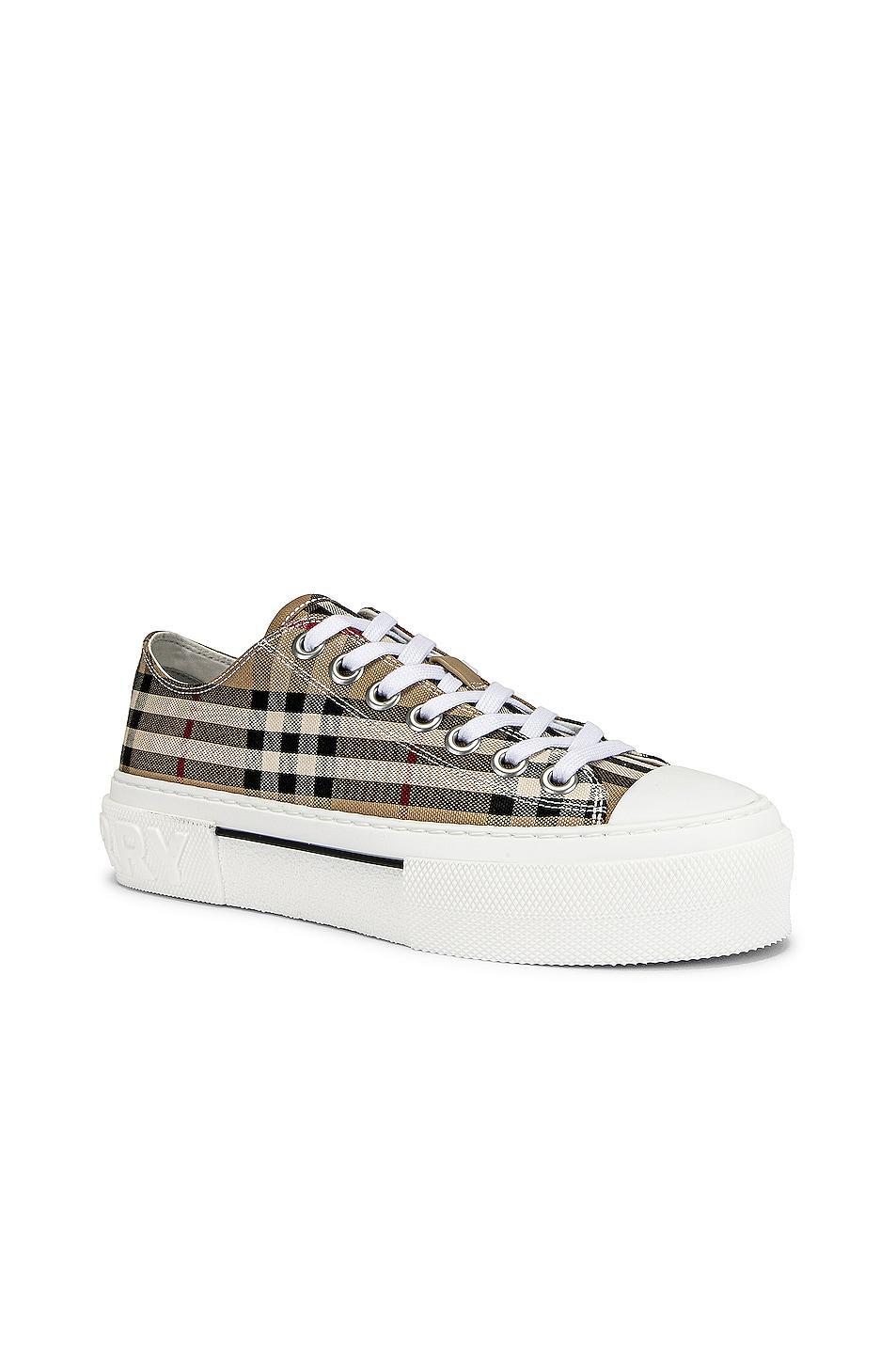 Jack Check Low-Top Sneakers Product Image