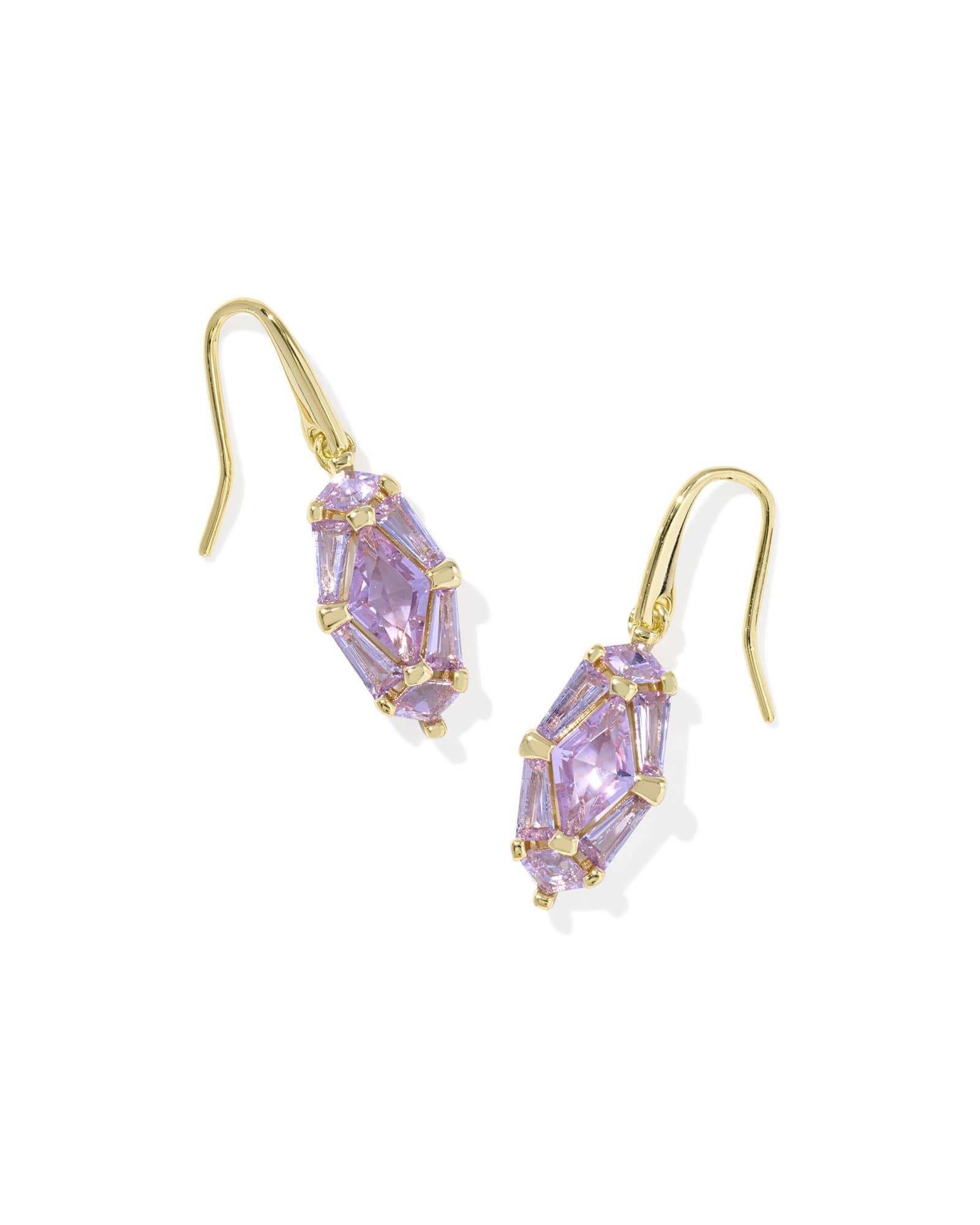 Lindy Rae Lee Gold Drop Earrings Product Image