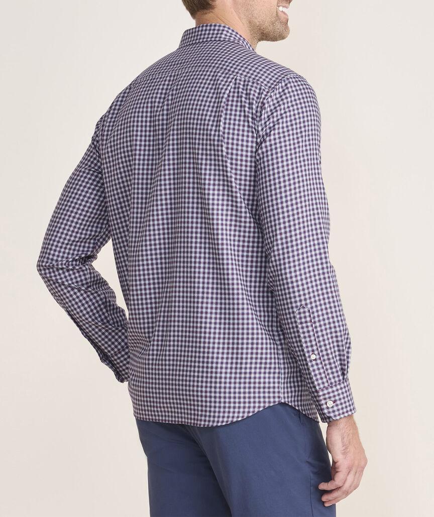 On-The-Go Brushed Twill Plaid Shirt Product Image