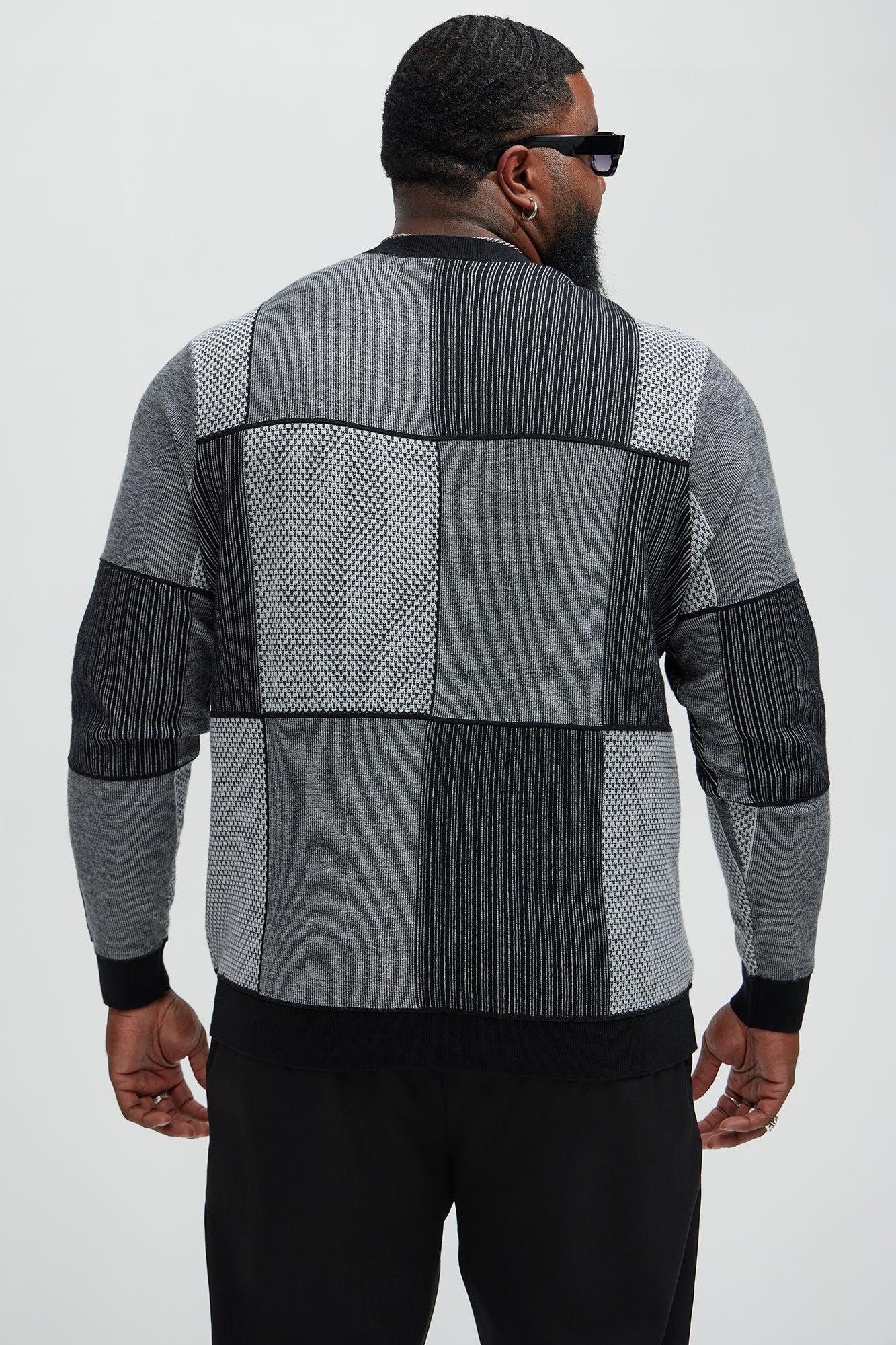 Better And Better Crewneck Sweater - Black/combo Product Image