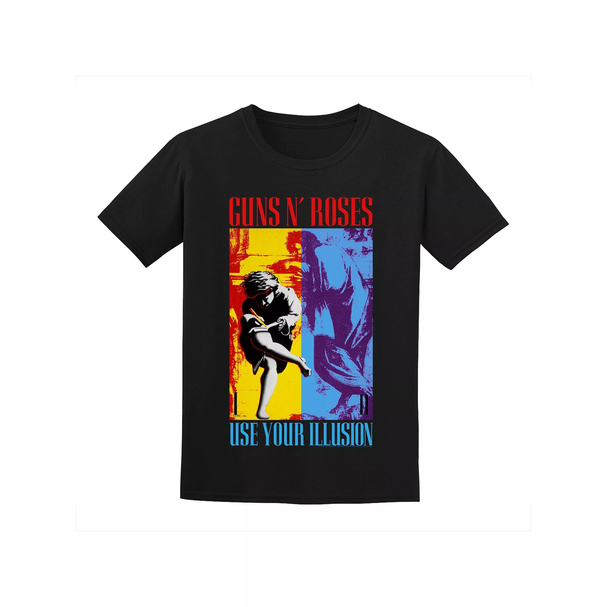 Men's Guns N' Roses Tee, Size: XL, Black Product Image