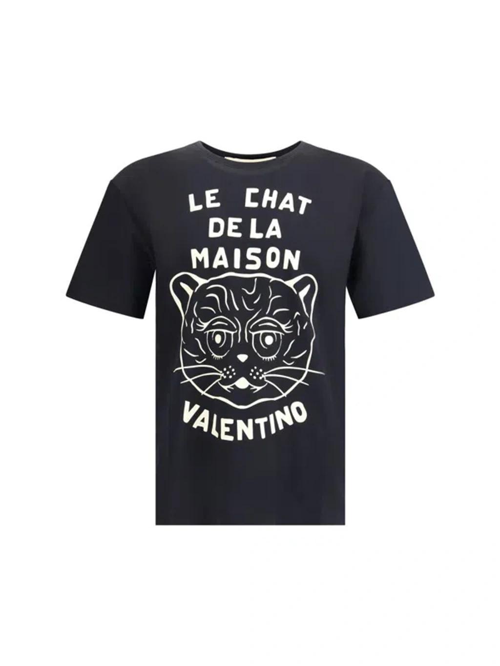 VALENTINO T-shirt Logo In Red Product Image
