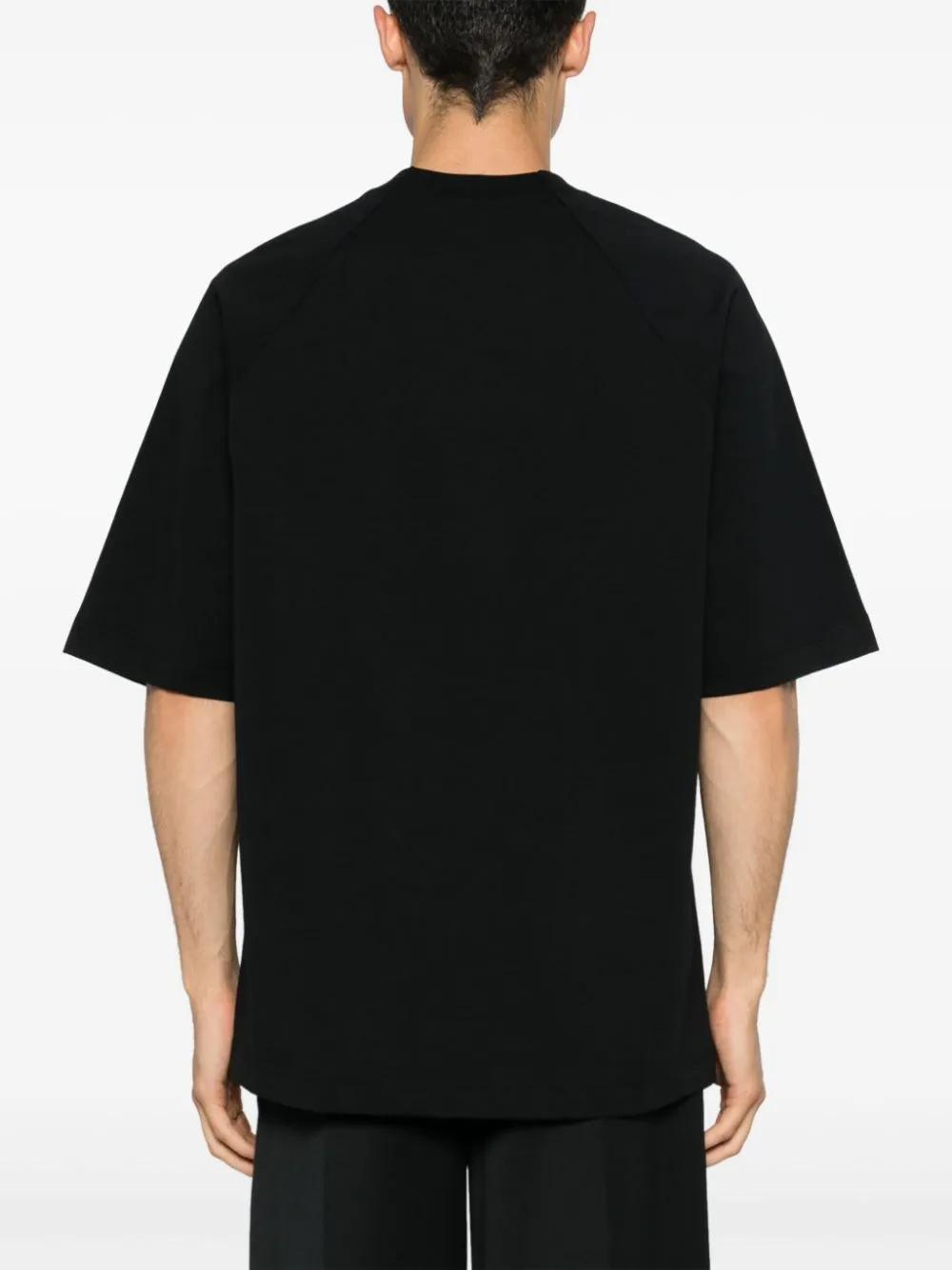 appliqué-logo crew-neck T-shirt Product Image