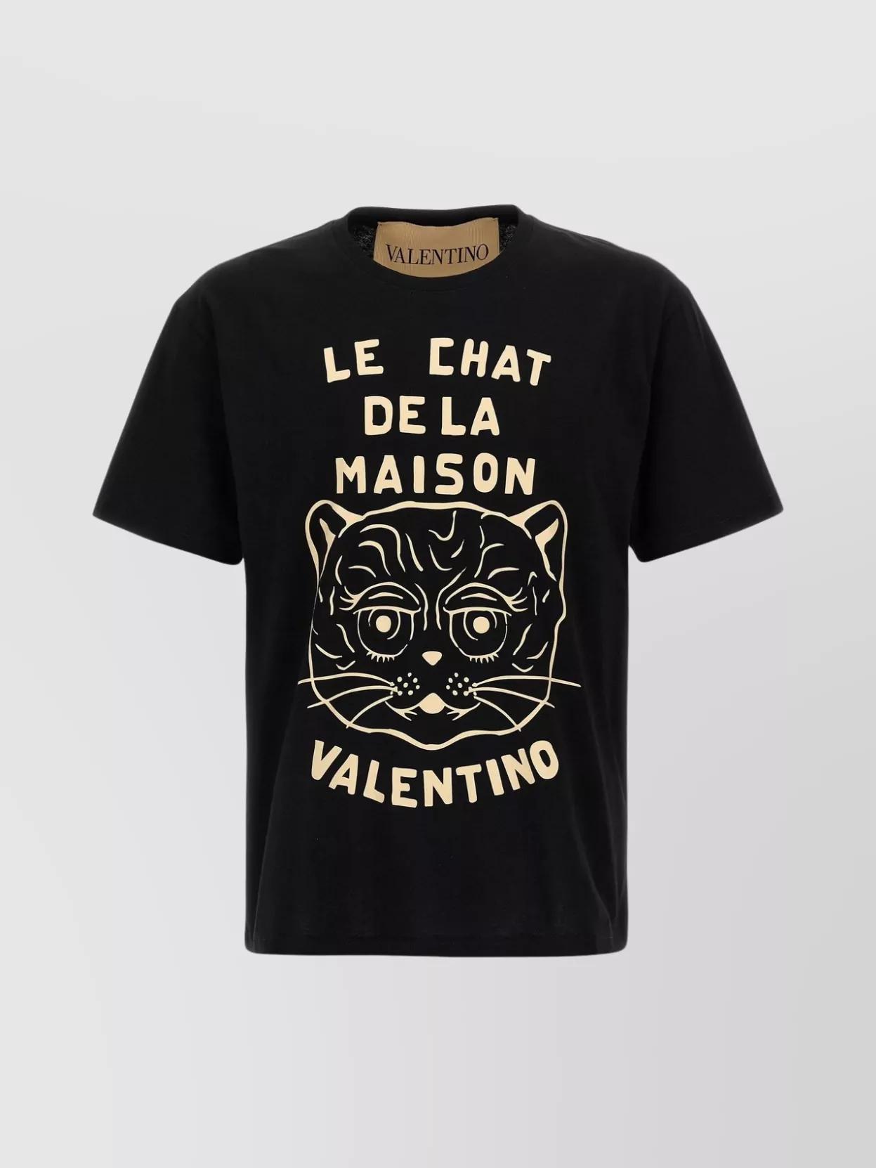 VALENTINO T-shirt Logo In Red Product Image
