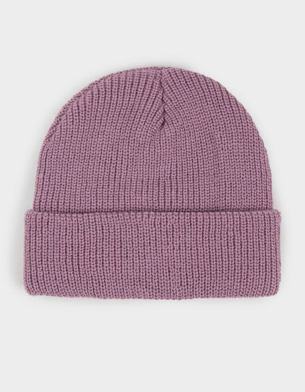 Knit Beanie - MAUVE Product Image