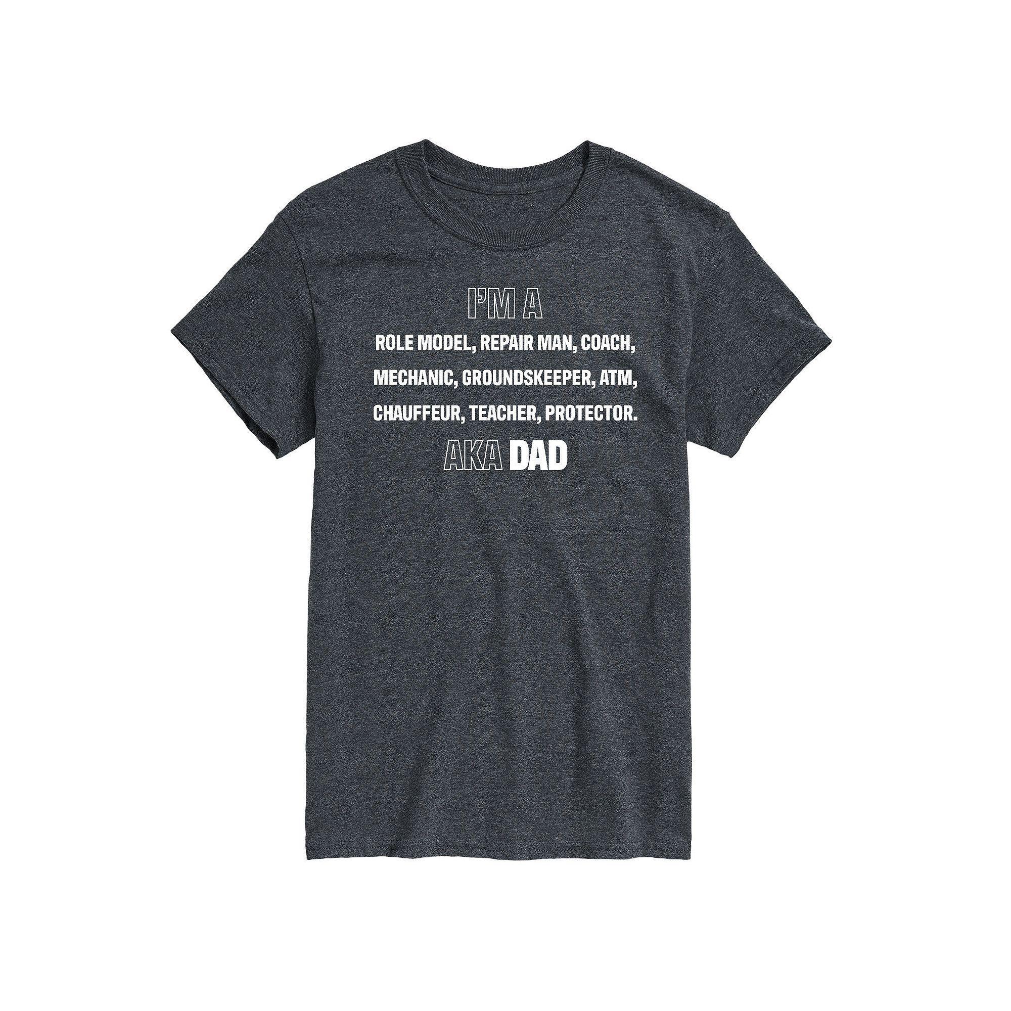 Mens Im A Dad List Graphic Tee Product Image