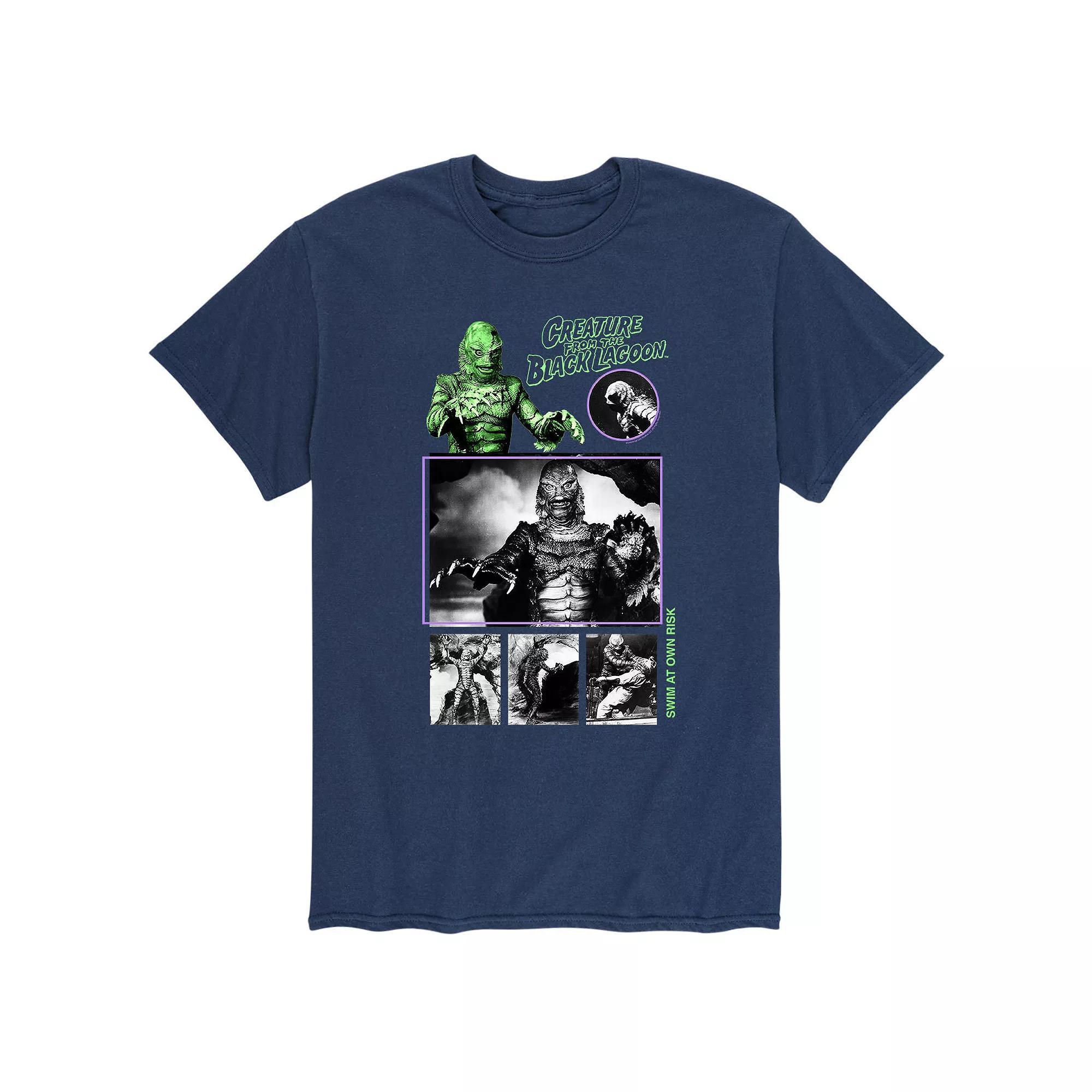 Big & Tall Universal Monsters Creature Lagoon Graphic Tee, Mens Product Image