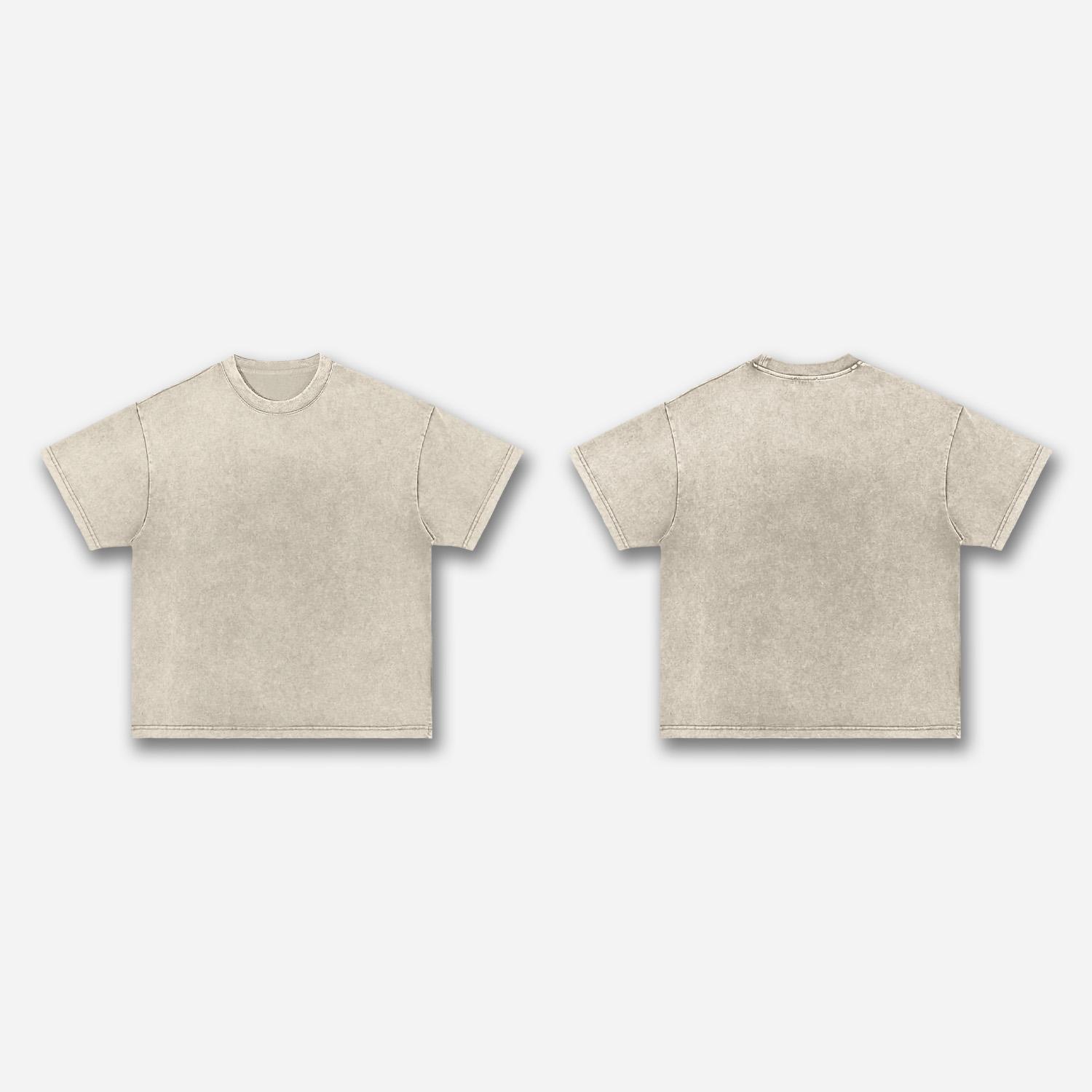 Custom Essential Heavyweight Oversized Washed T-Shirt Product Image