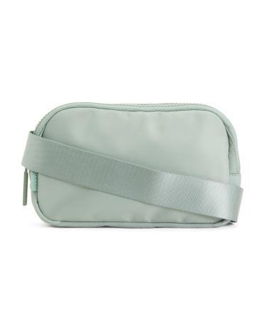 Nylon Belt Bag for Women | Leather Product Image