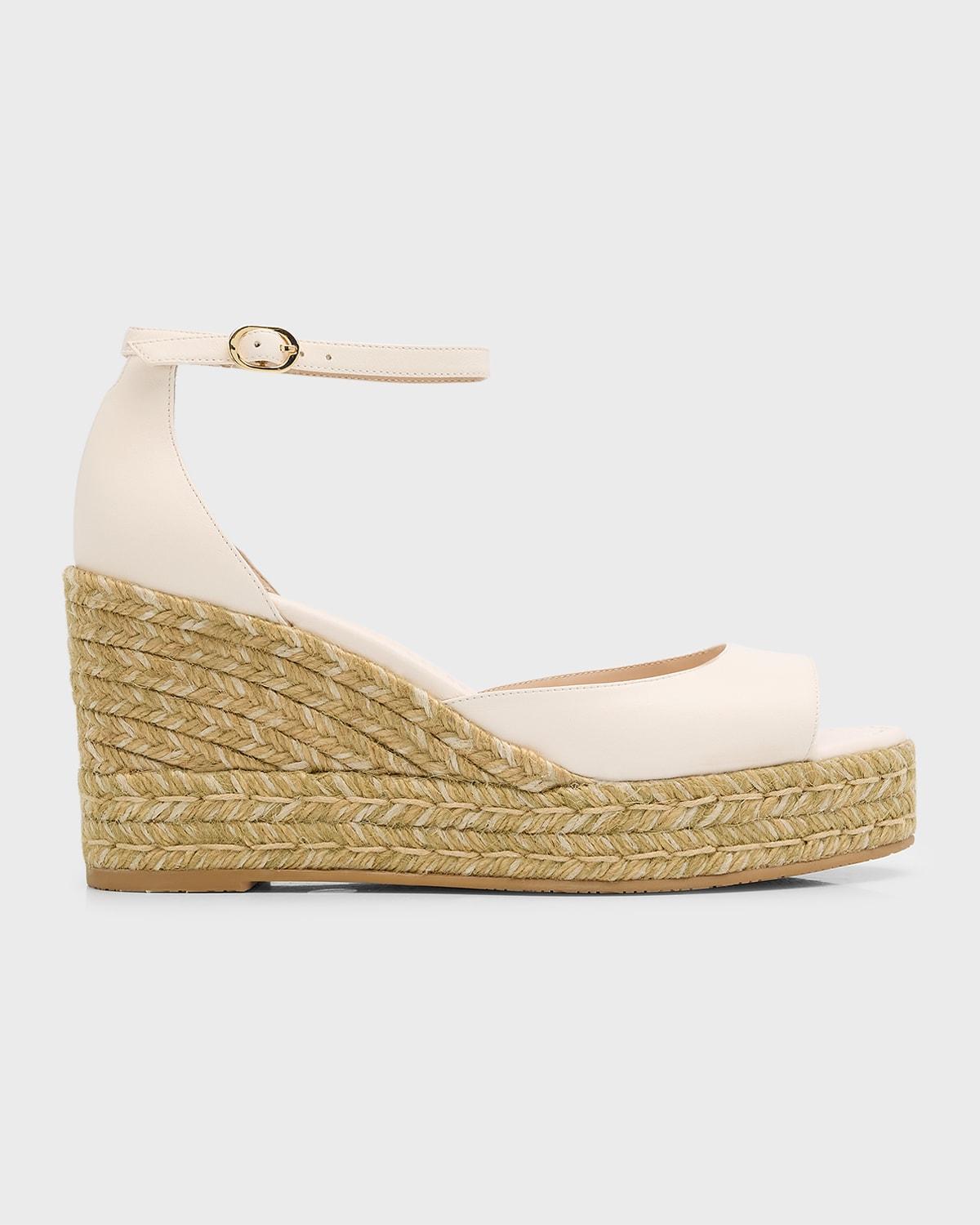 Stuart Weitzman Nudistia Espadrille Wedge (Seashell) Women's Sandals Product Image