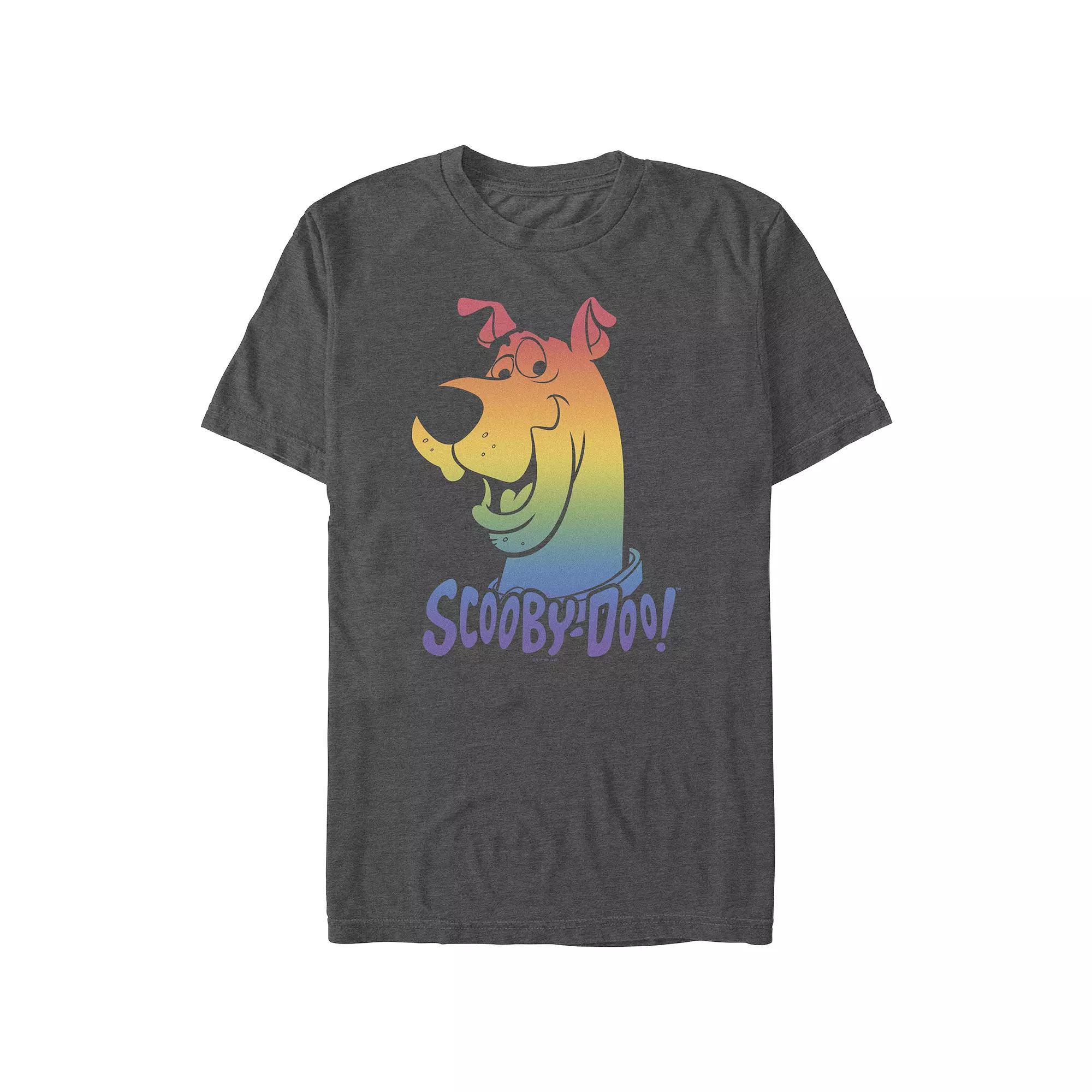 Men's Scooby-Doo Pride Graphic Tee, Size: Large, Grey Heather Product Image