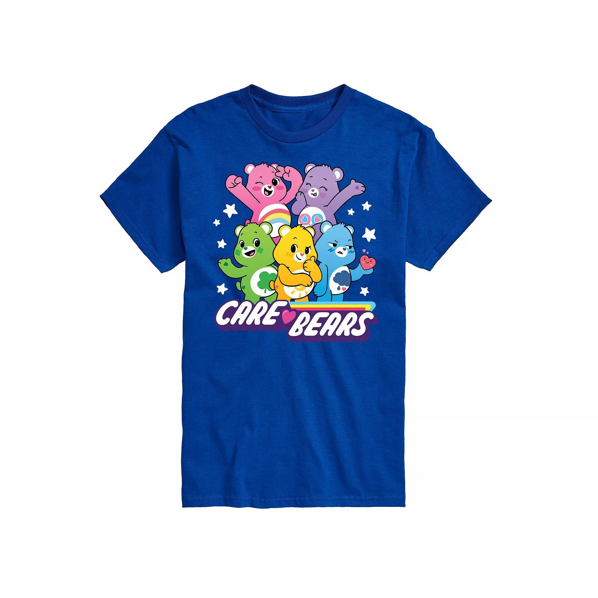 Mens Care Bears Unlock The Magic Main Group Graphic Tee Product Image