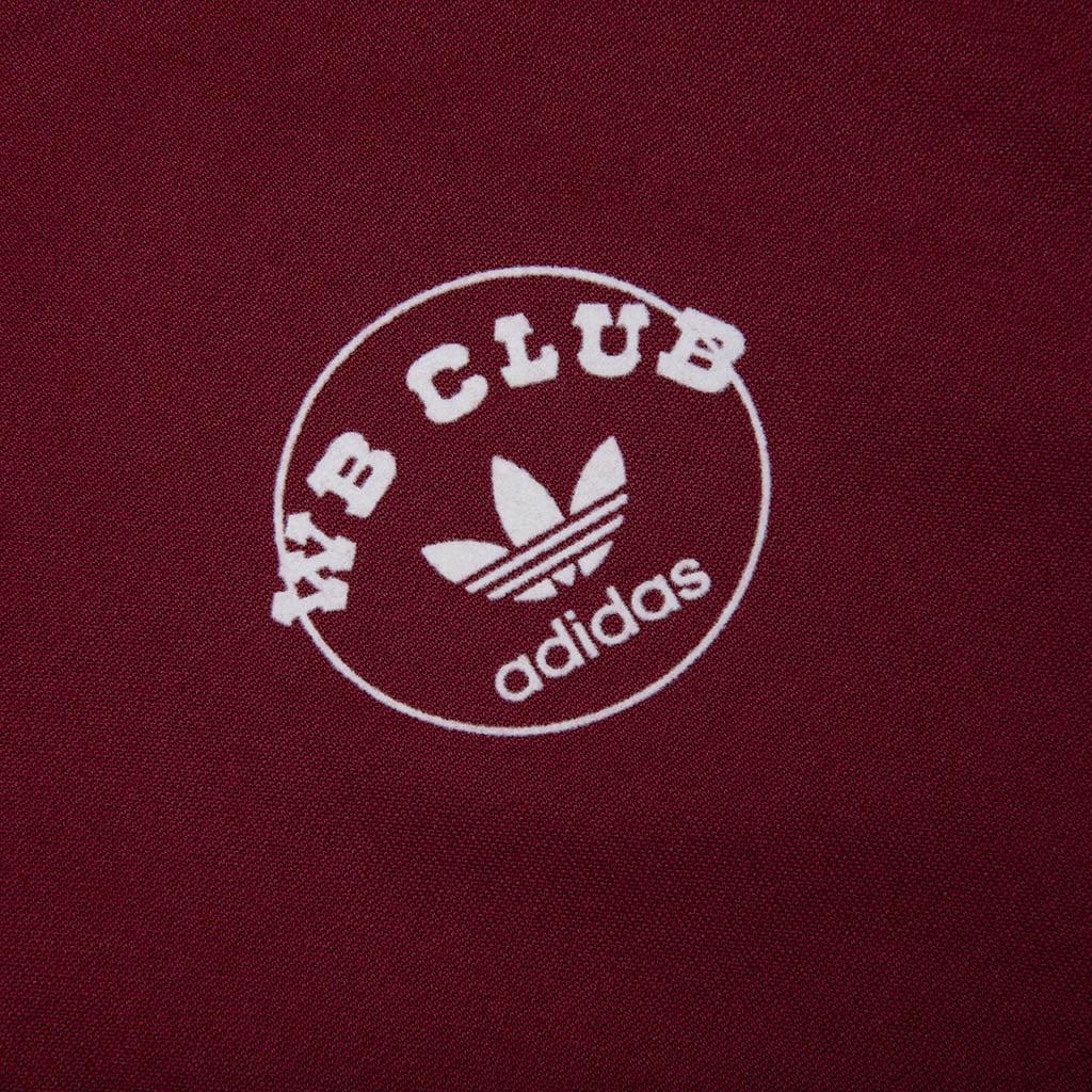 Adidas x Wales Bonner Track Hoodie - Collegiate Burgundy Male Product Image