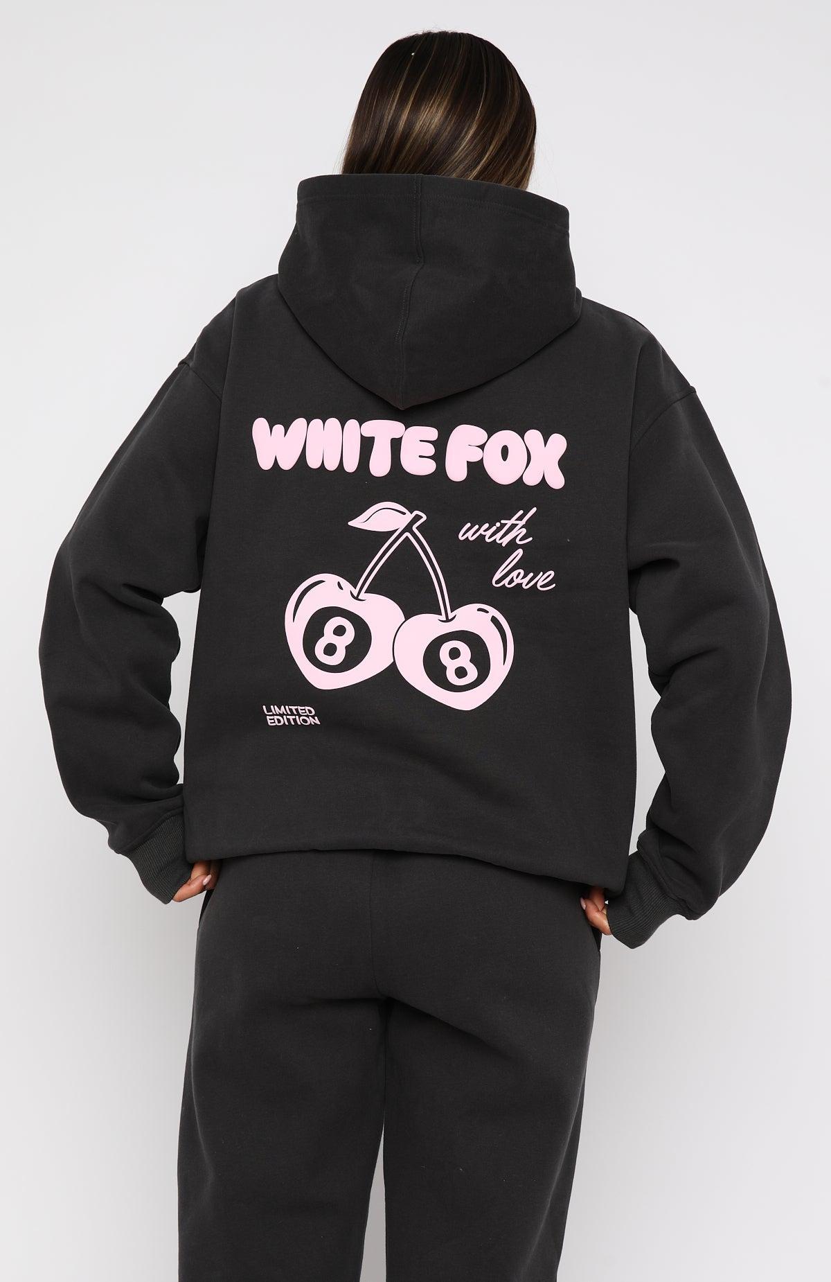 With Love In The Moment Oversized Hoodie Charcoal Product Image