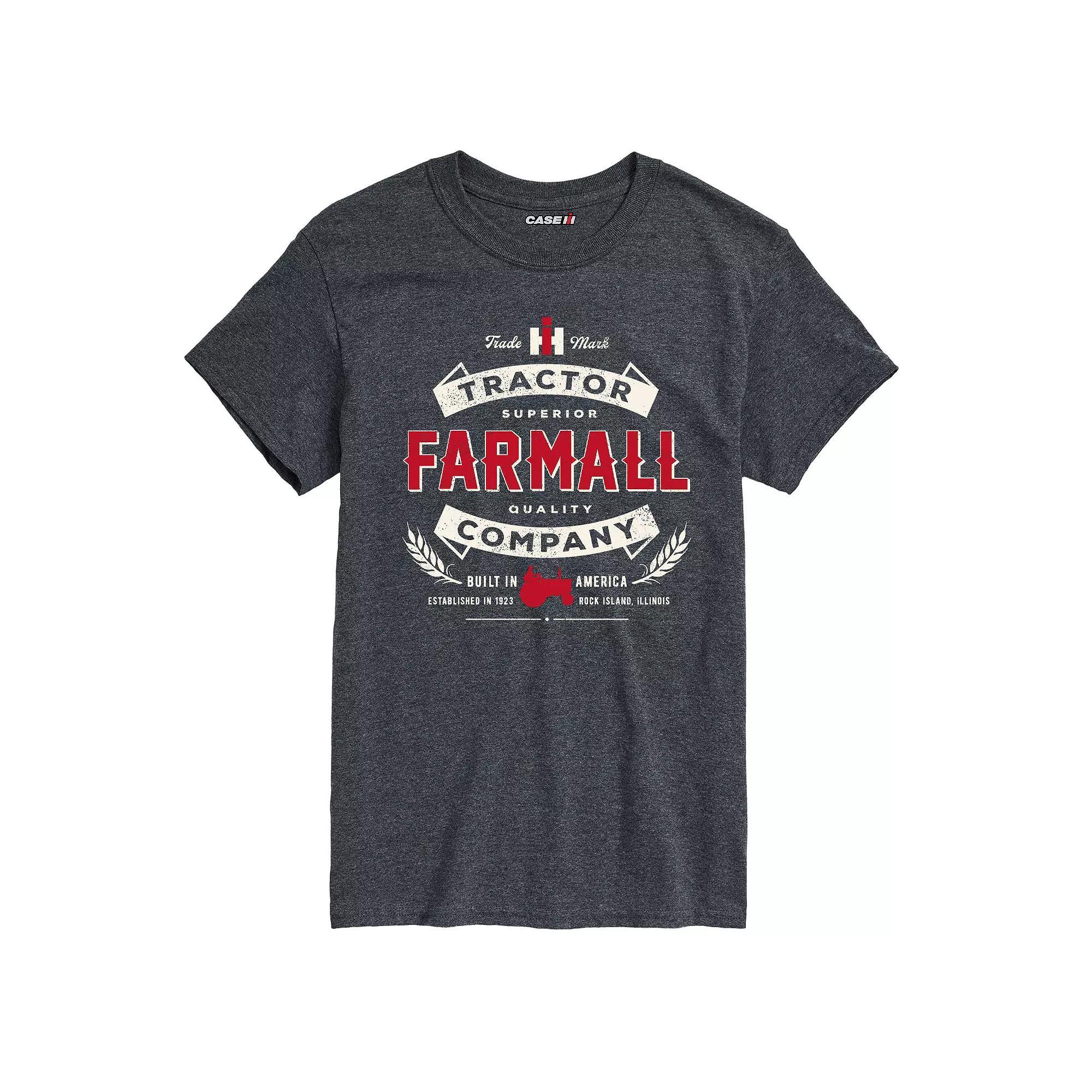 Mens Case IH Tractor Company Badge Graphic Tee Product Image