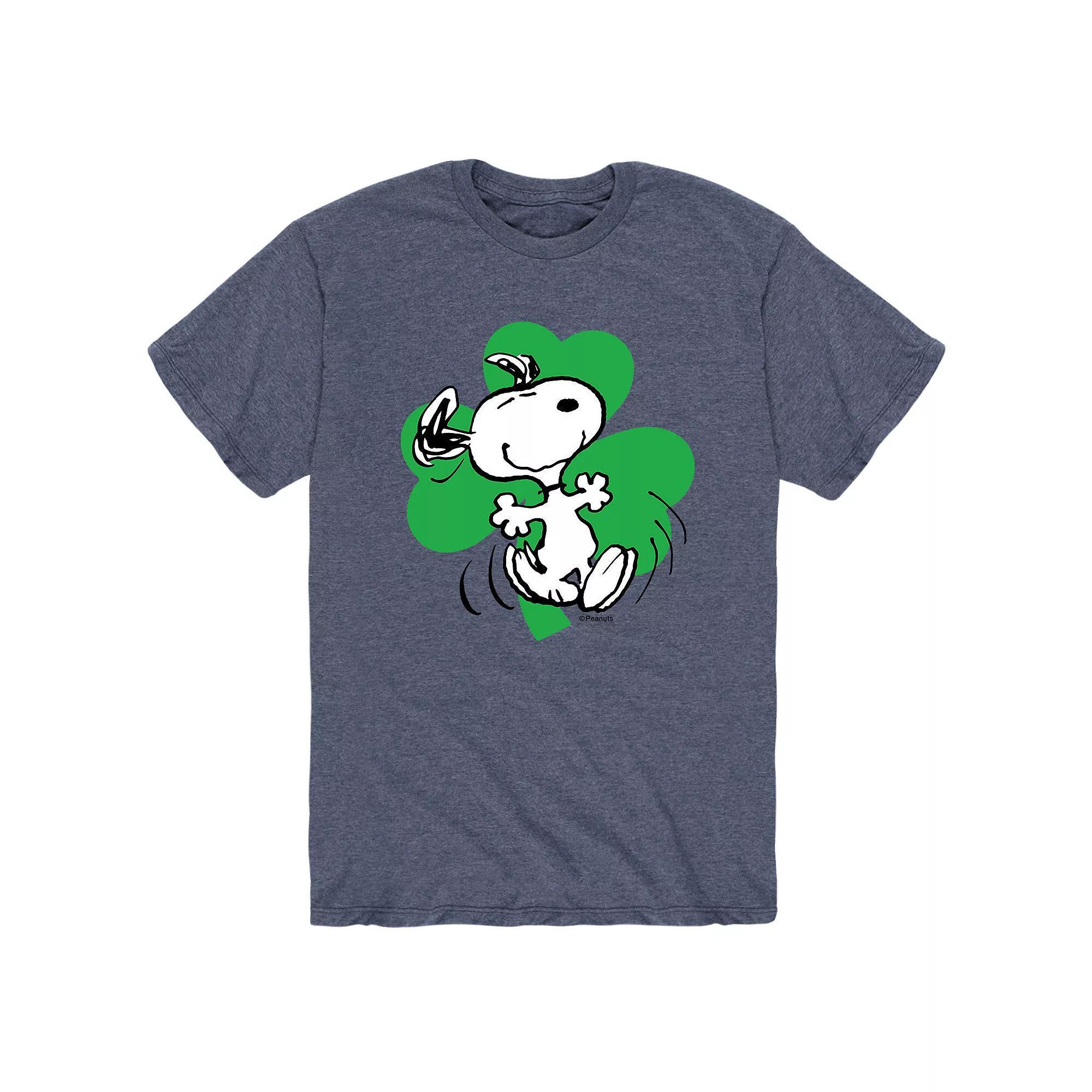 Mens Peanuts Dancing Snoopy St. Patricks Day Tee Product Image