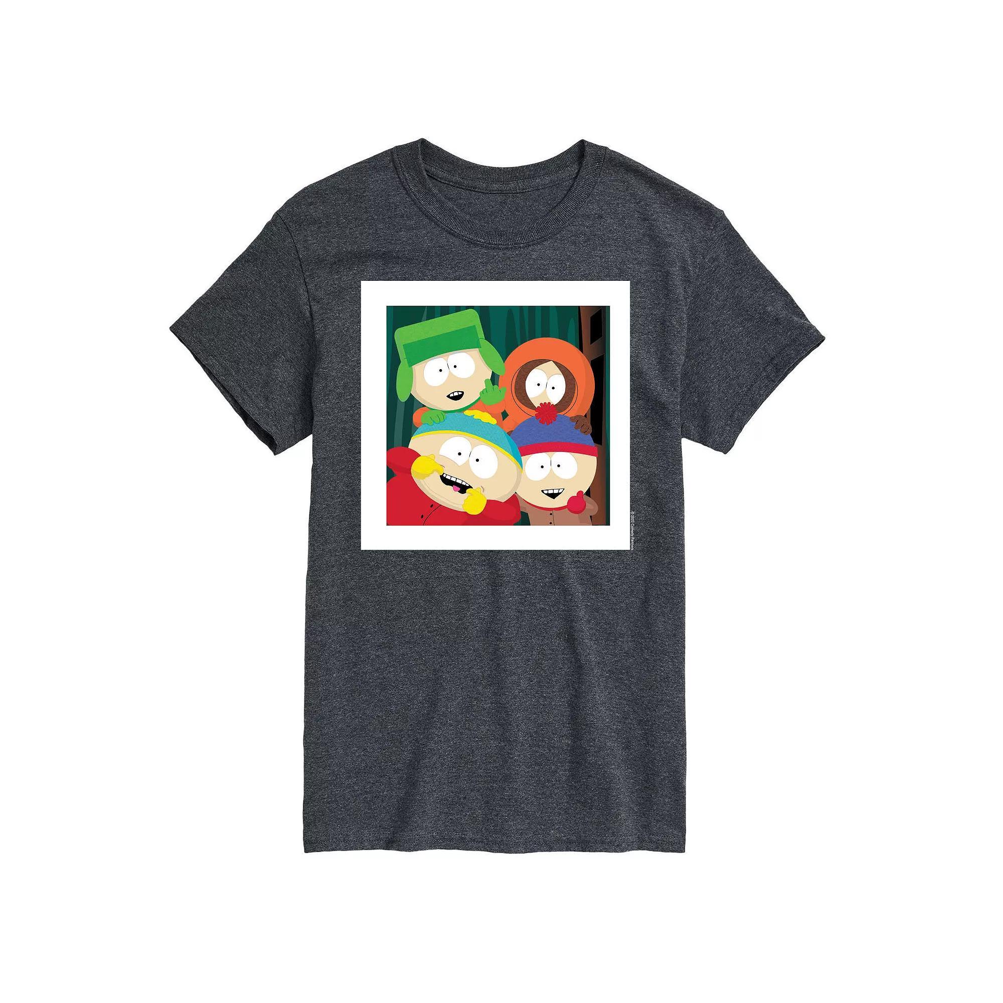 Mens South Park Friends Photo Tee Product Image
