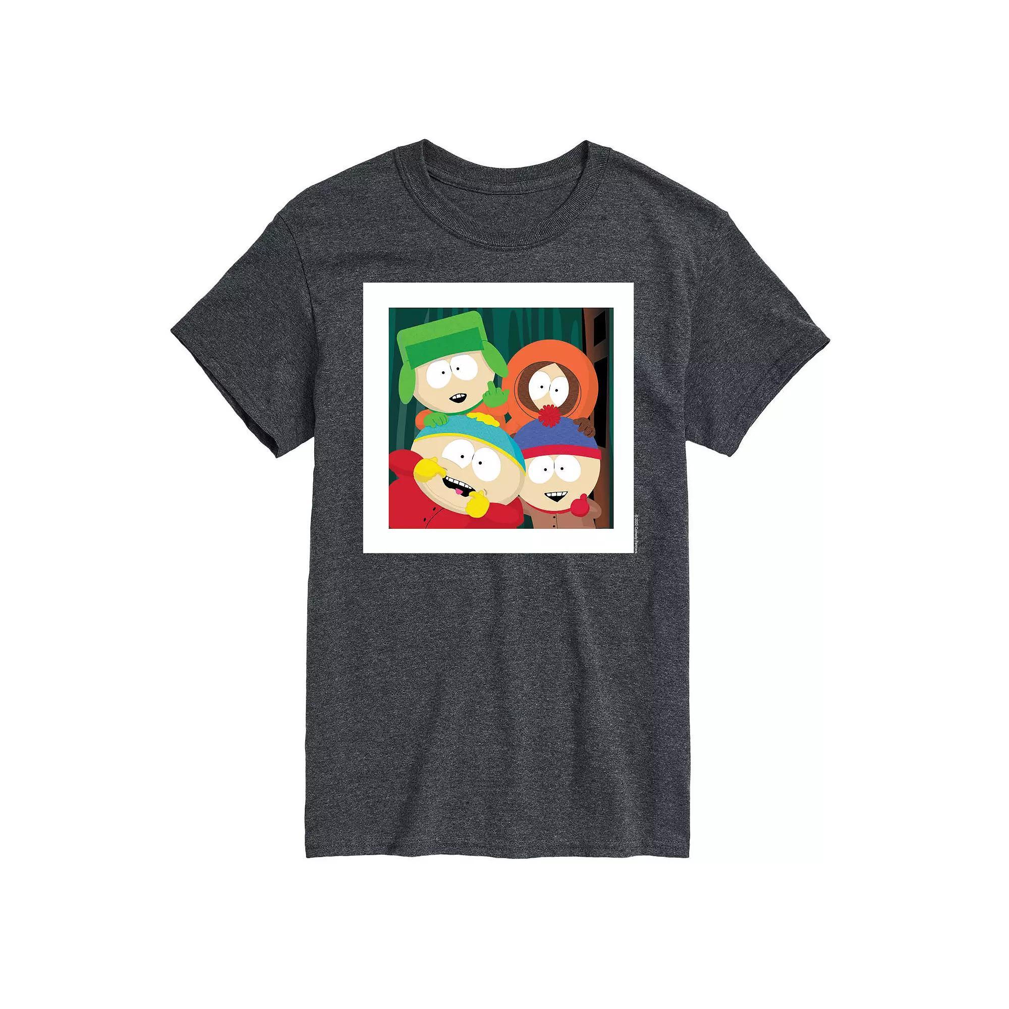 Mens South Park Friends Photo Tee Product Image