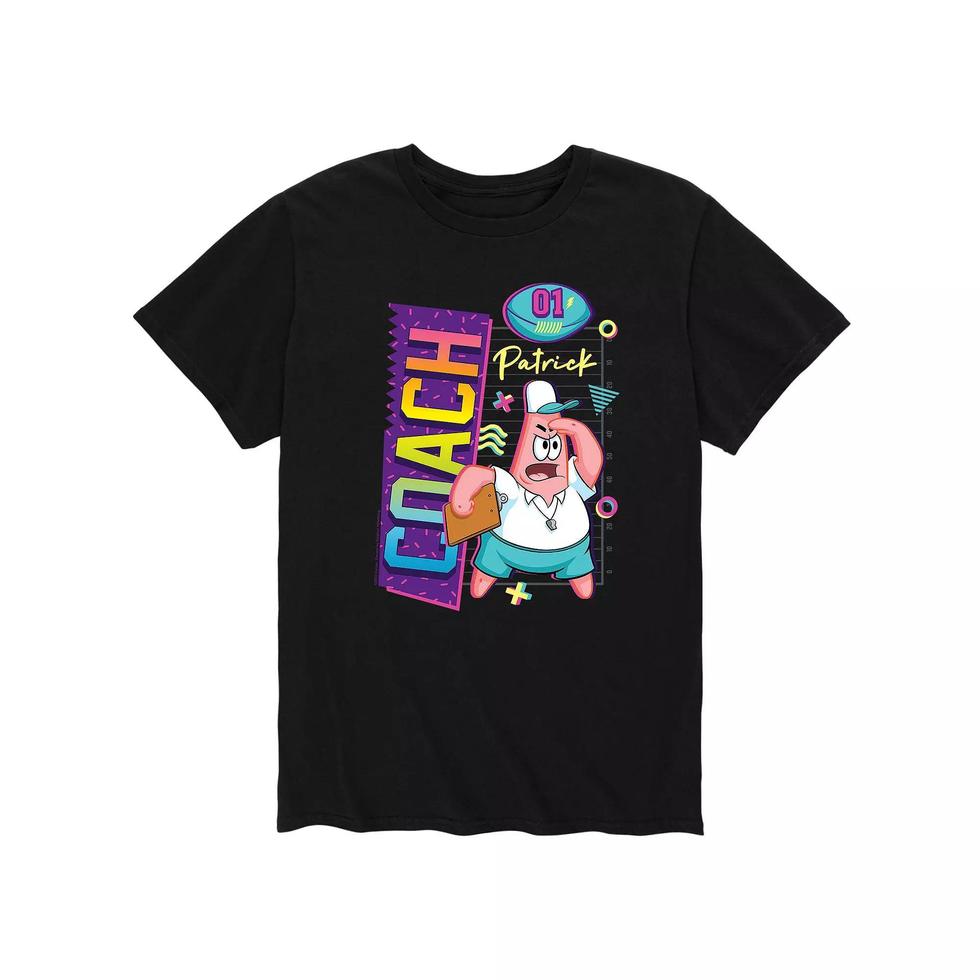 Mens SpongeBob SquarePants Coach Tee Product Image