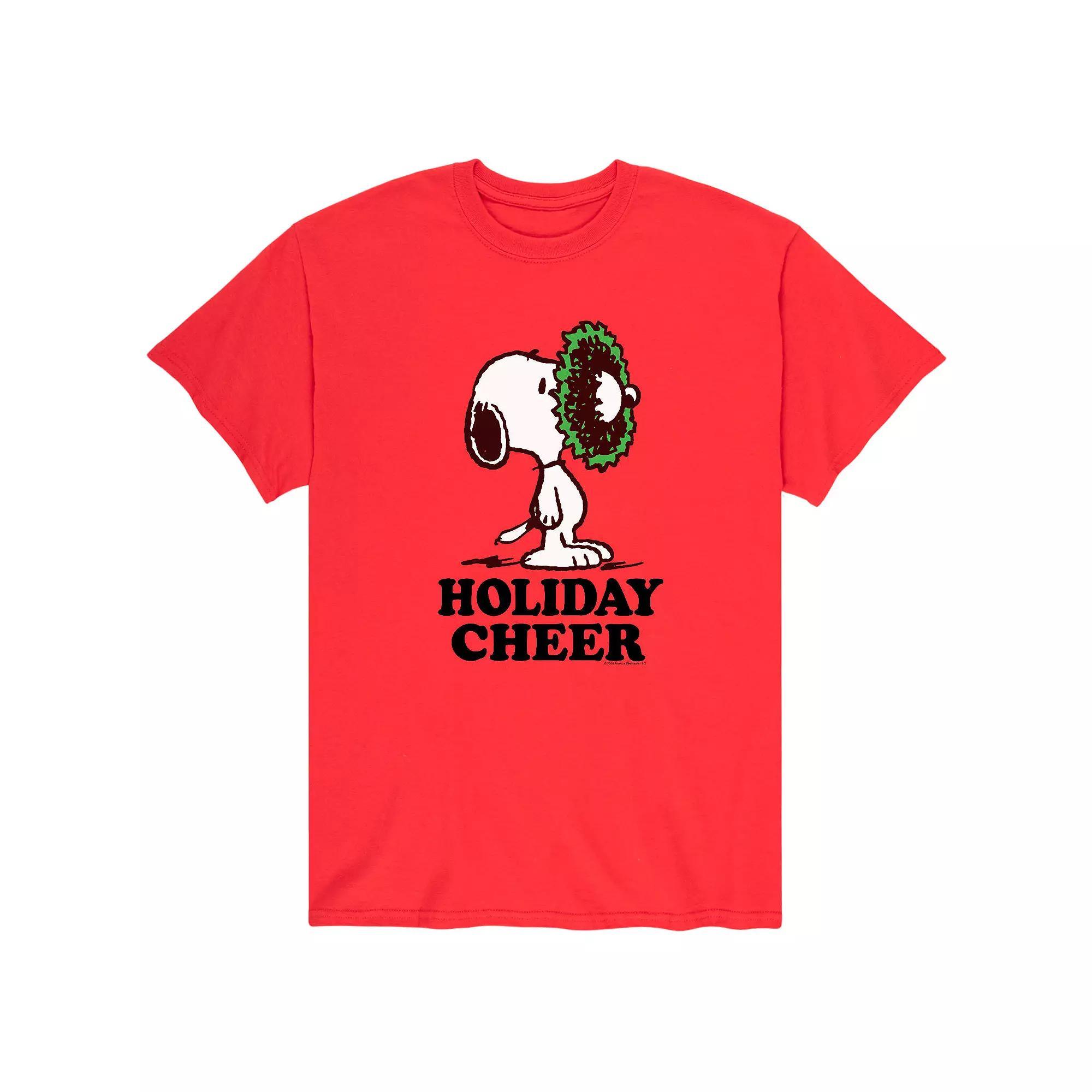 Mens Peanuts Holiday Cheer Tee Product Image