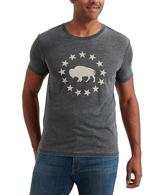 Lucky Brand Short-Sleeve Buffalo Stars Graphic T-Shirt Product Image